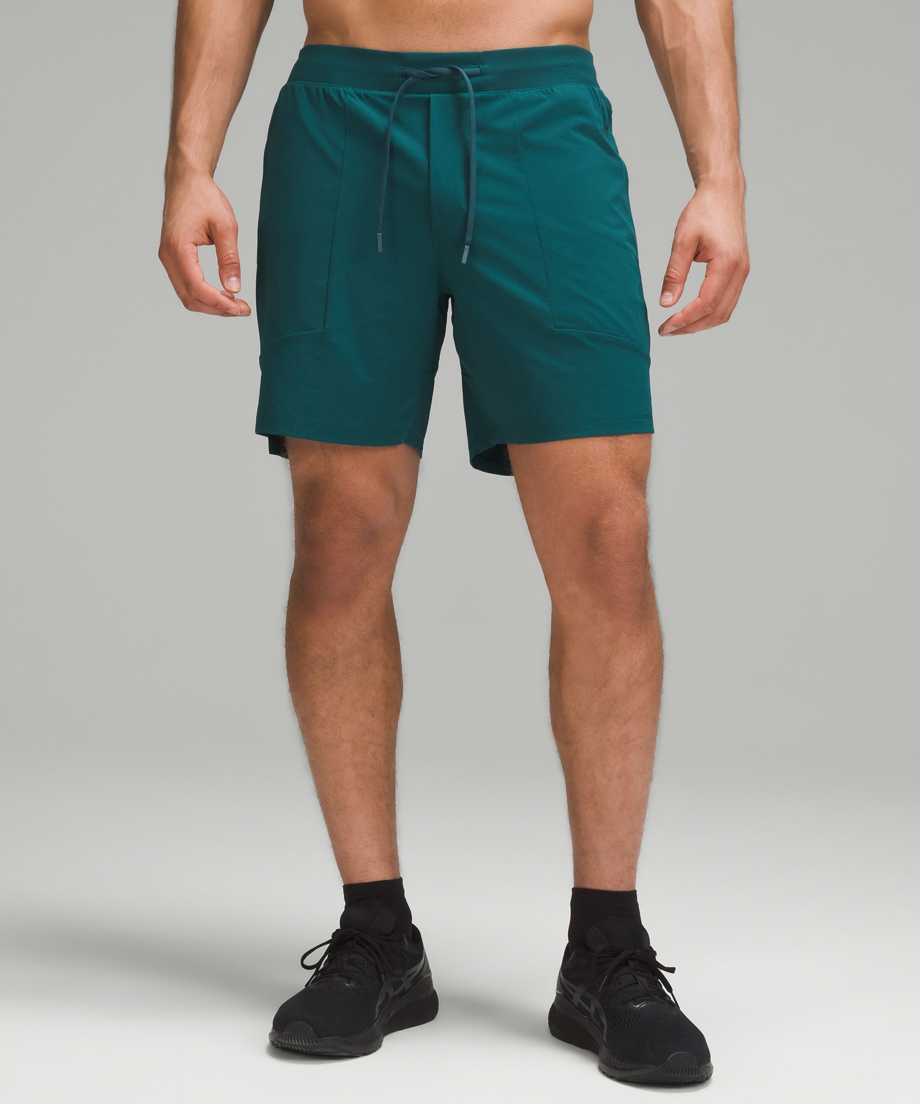 lululemon athletica License To Train Linerless Shorts - 5 - Color  Green/neon - Size 2xl for Men