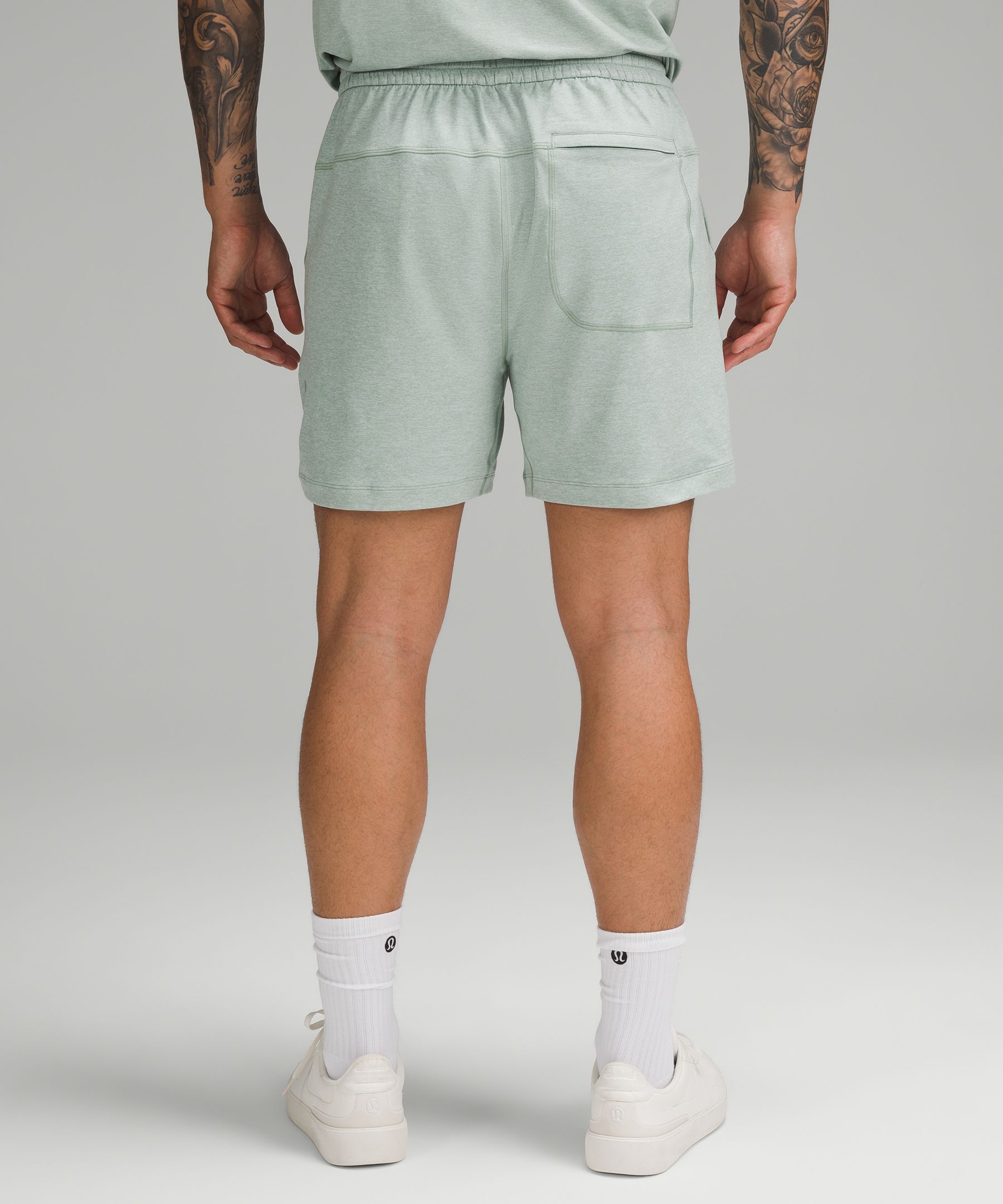 Shop Lululemon Soft Jersey Shorts 5"