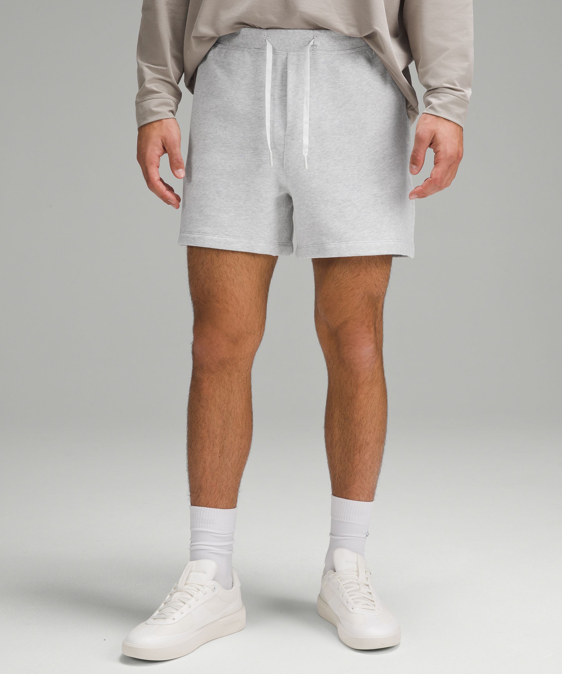 Lululemon mens grey shorts on sale