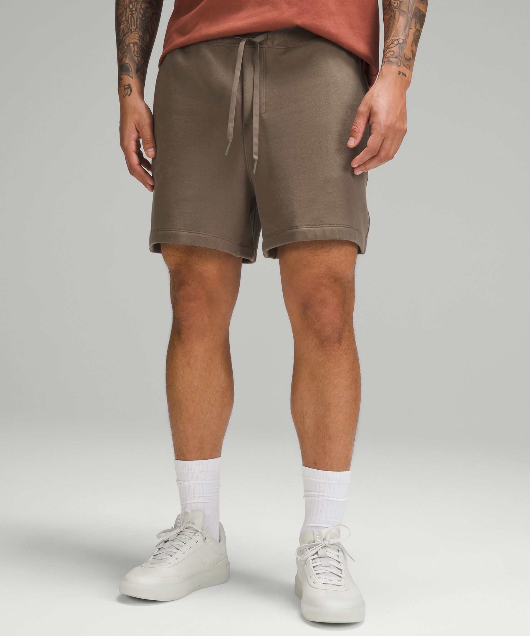 Lululemon khaki hot sale shorts