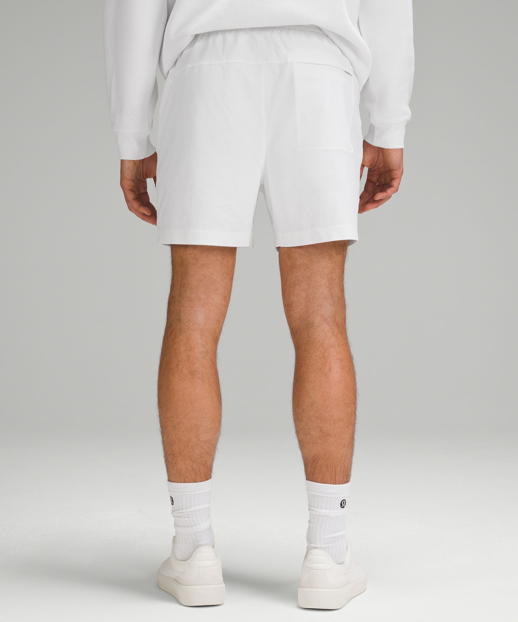 Lululemon mens white shorts online