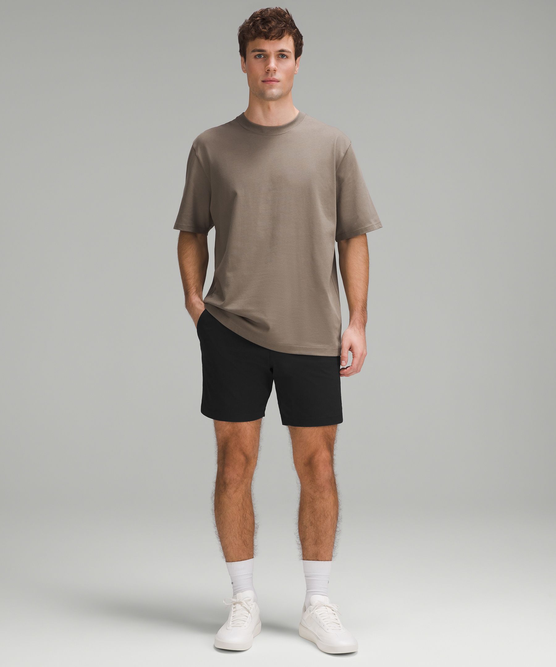 Lululemon khaki hot sale shorts