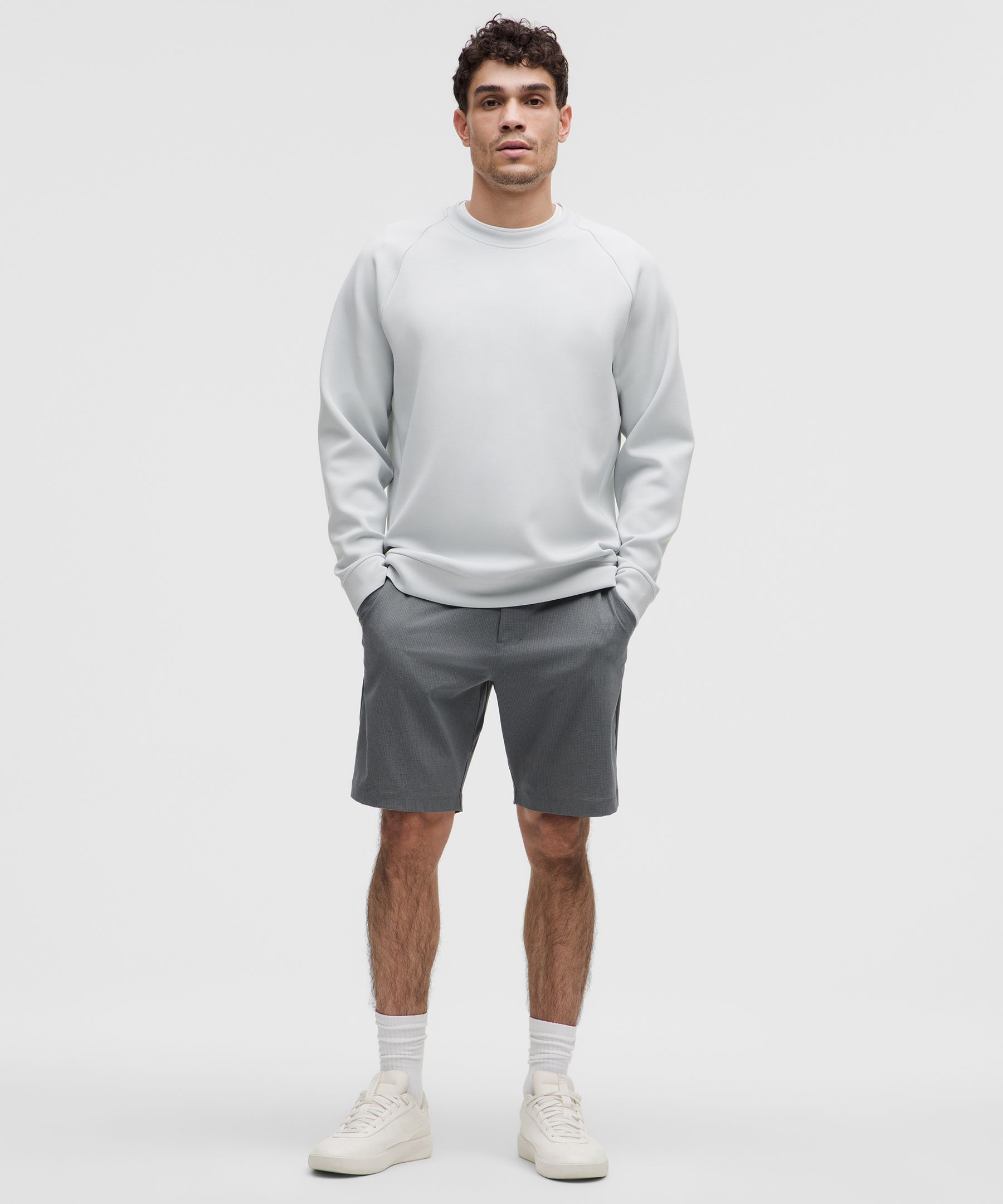 Shop Lululemon Abc Classic-fit Short 9" Wovenair
