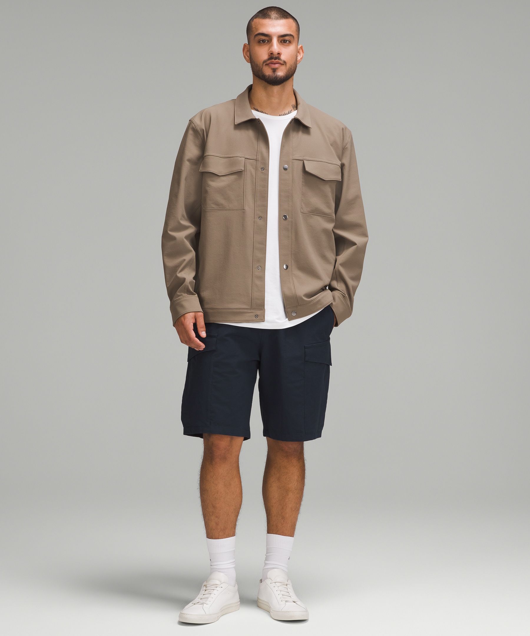 Stretch Cotton VersaTwill Cargo Pocket Short 10" | Men's Shorts