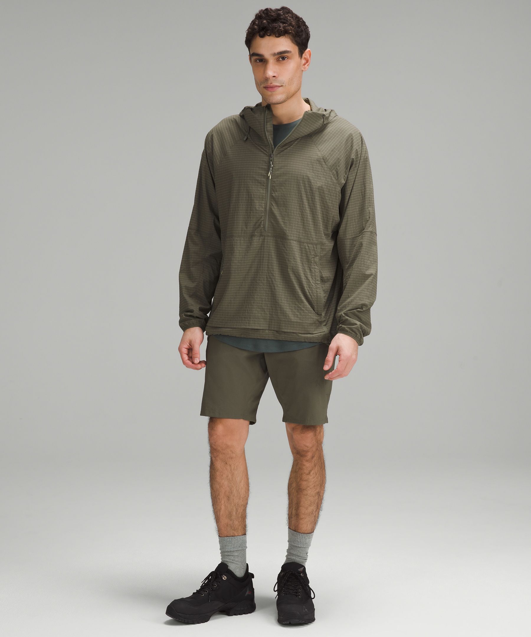 Shop Lululemon Classic-fit Hiking Cargo Shorts 9"