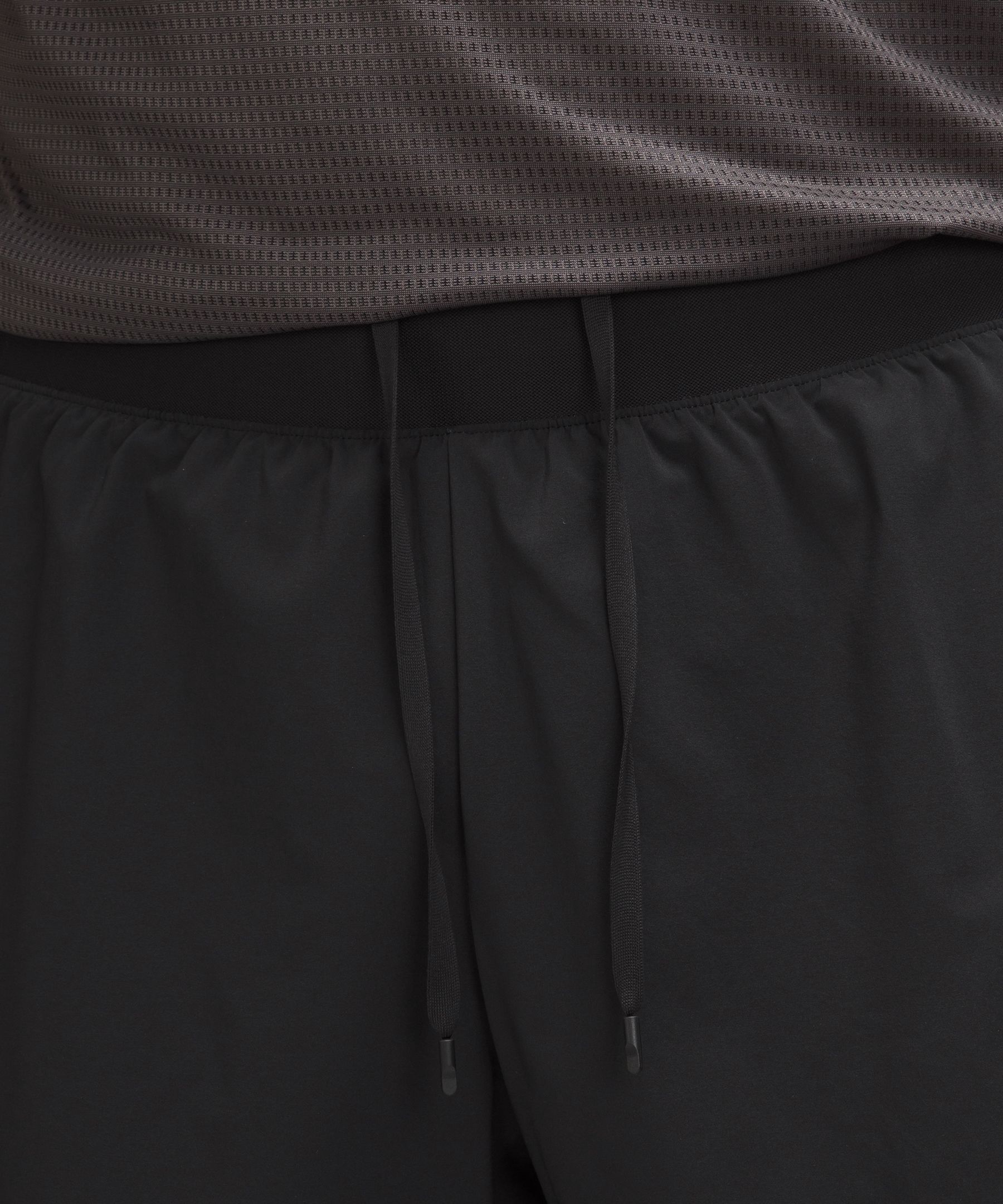 Black Fast and Free recycled fibre-blend shorts, Lululemon