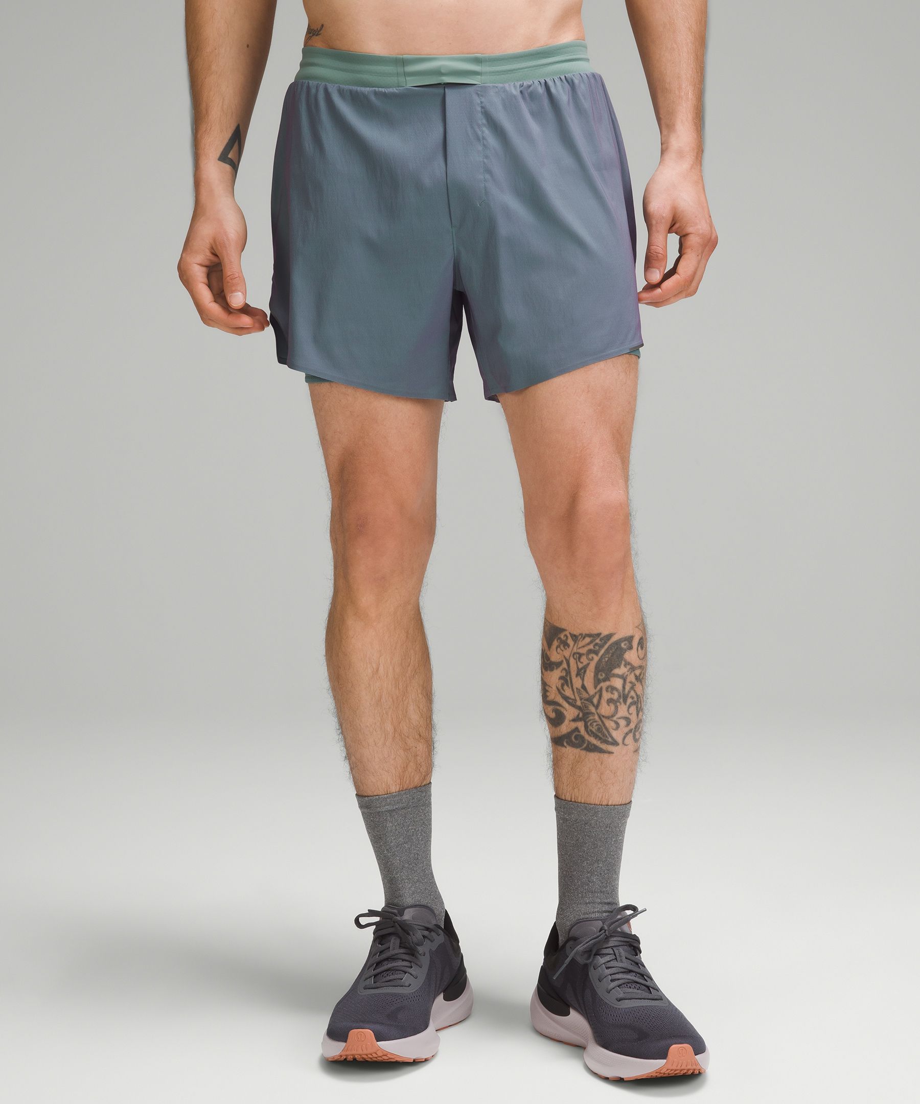 Fast and Free Lined Short 5 *Iridescent, Men's Shorts