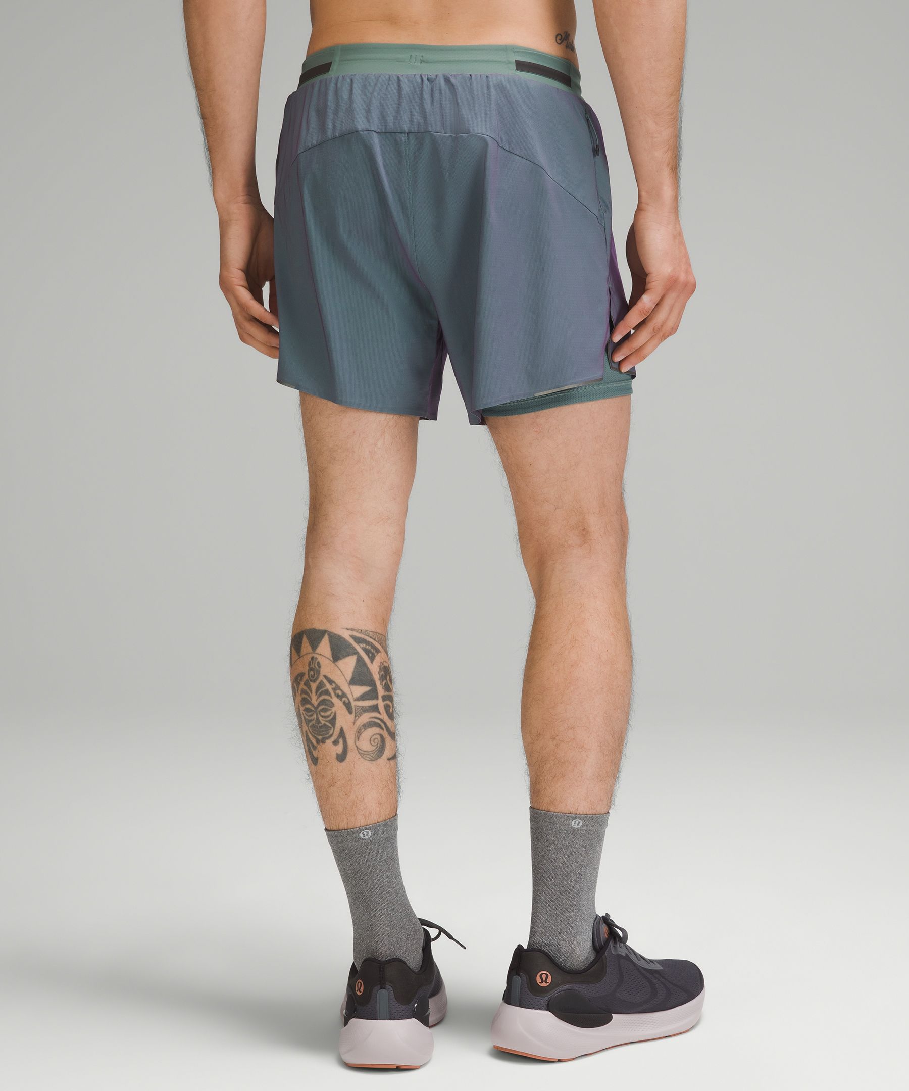 Fast and Free Lined Short 5" *Iridescent | Men's Shorts