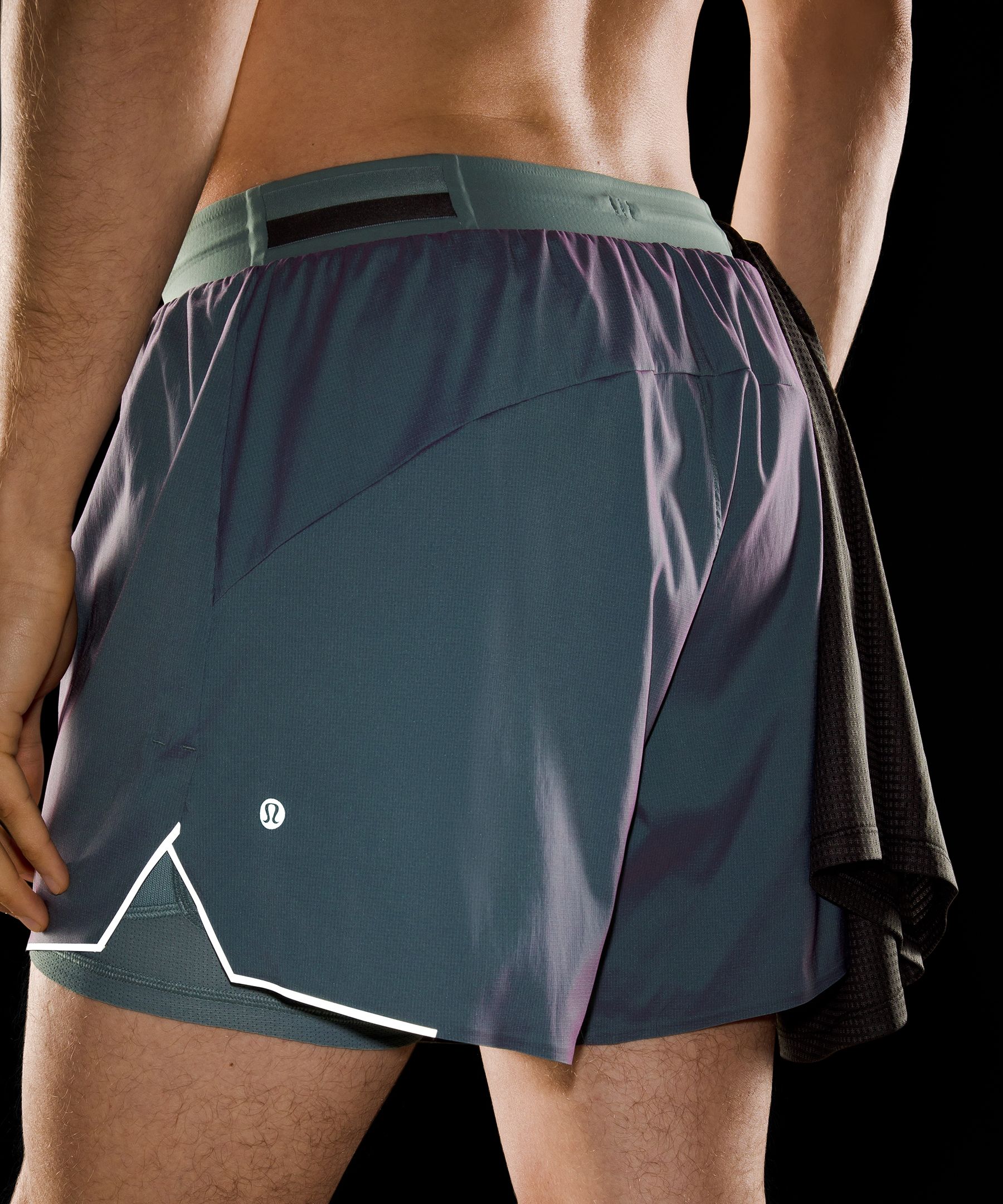 Shop Lululemon Fast And Free Lined Shorts 5" Iridescent