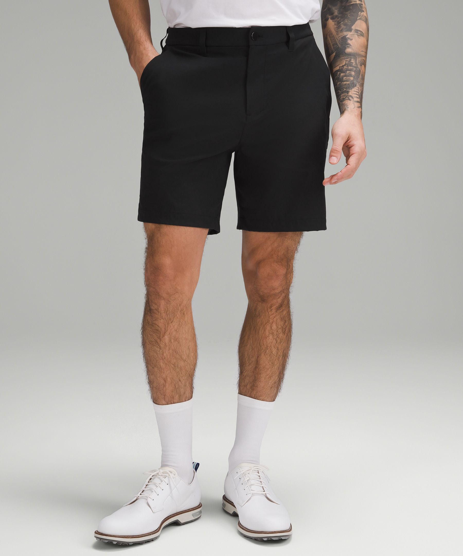 Mens long sports on sale shorts