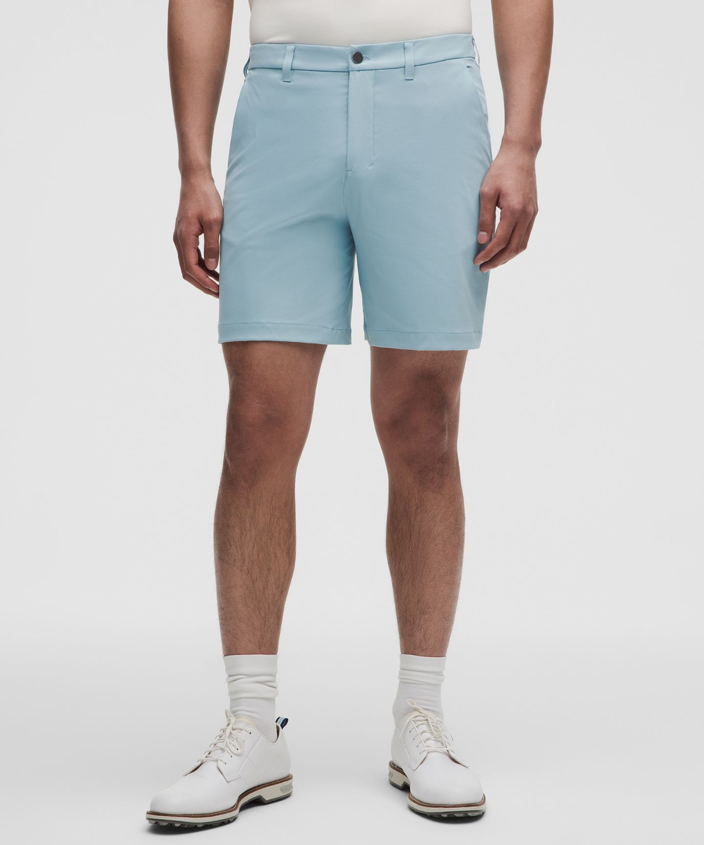 Мужские шорты Lululemon ABC Classic-Fit Golf Short 7", цвет: Морская пена — фото 2