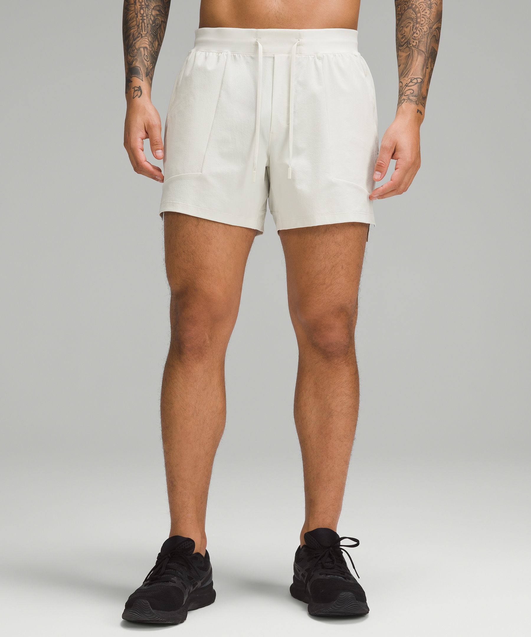 Mens nylon clearance shorts 5 inseam