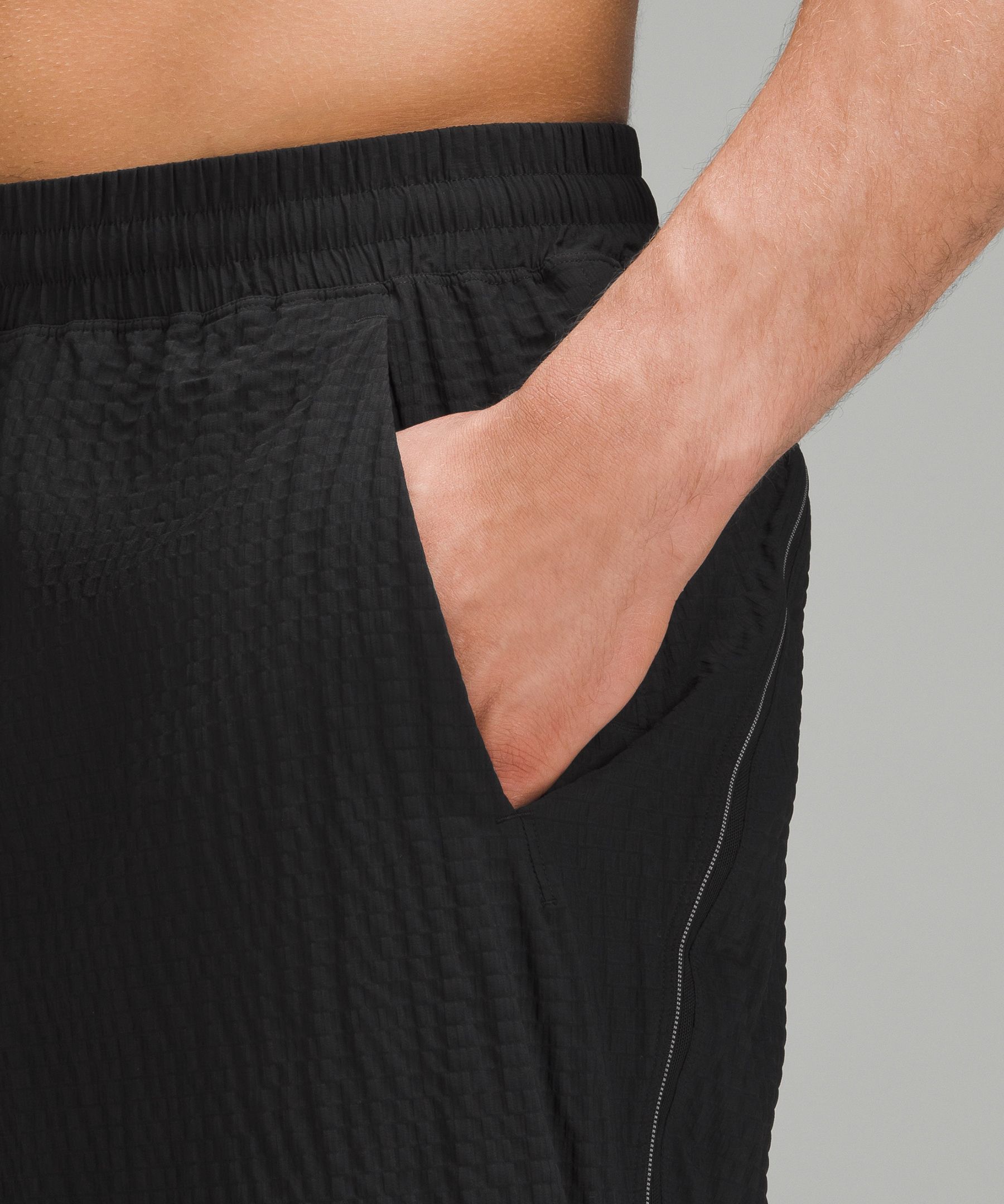 Lululemon Athletica Mens Pace Breaker Short Linerless (Black, S) at   Men's Clothing store