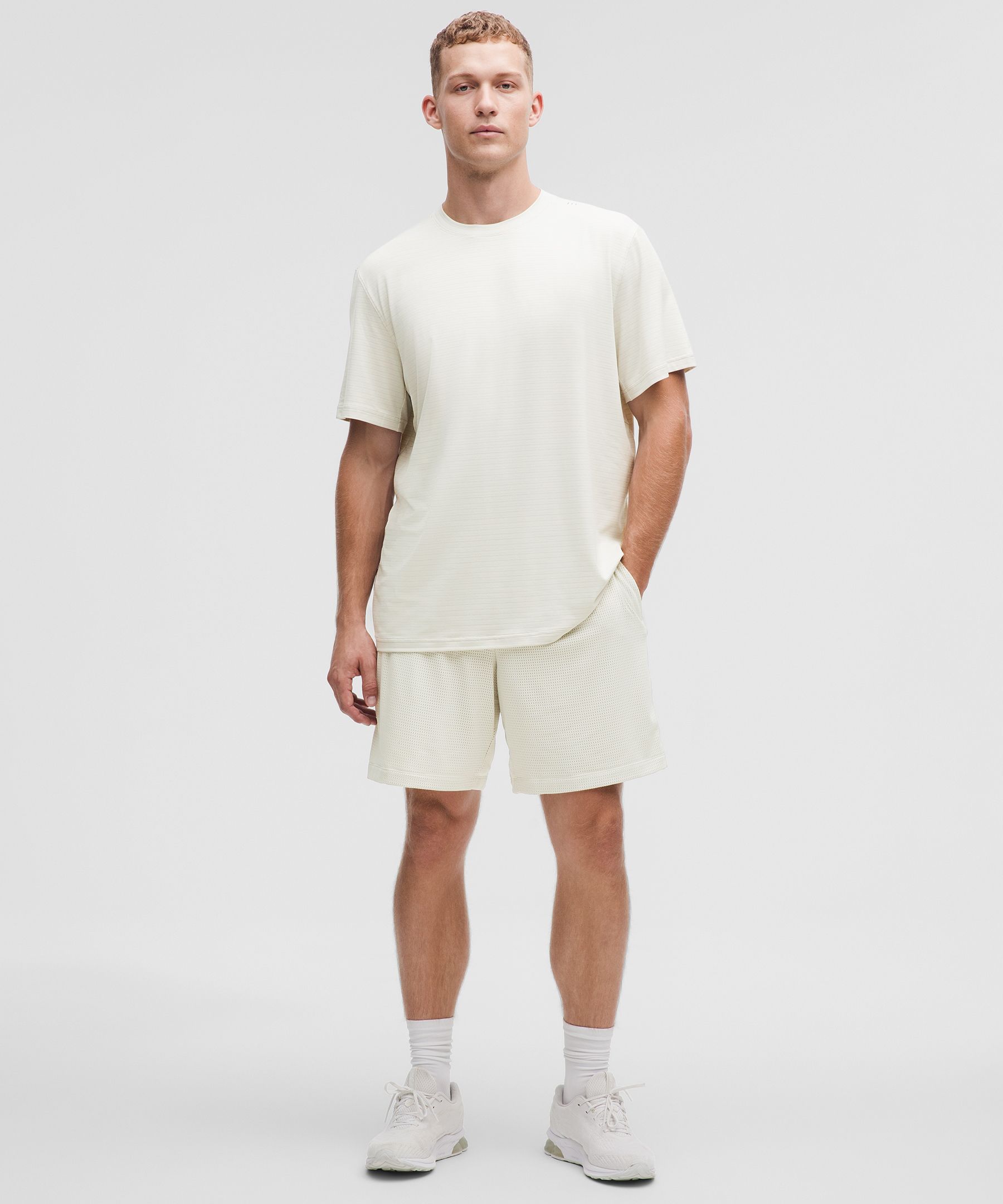 Lululemon Relaxed-fit Workout Mesh Shorts 9"