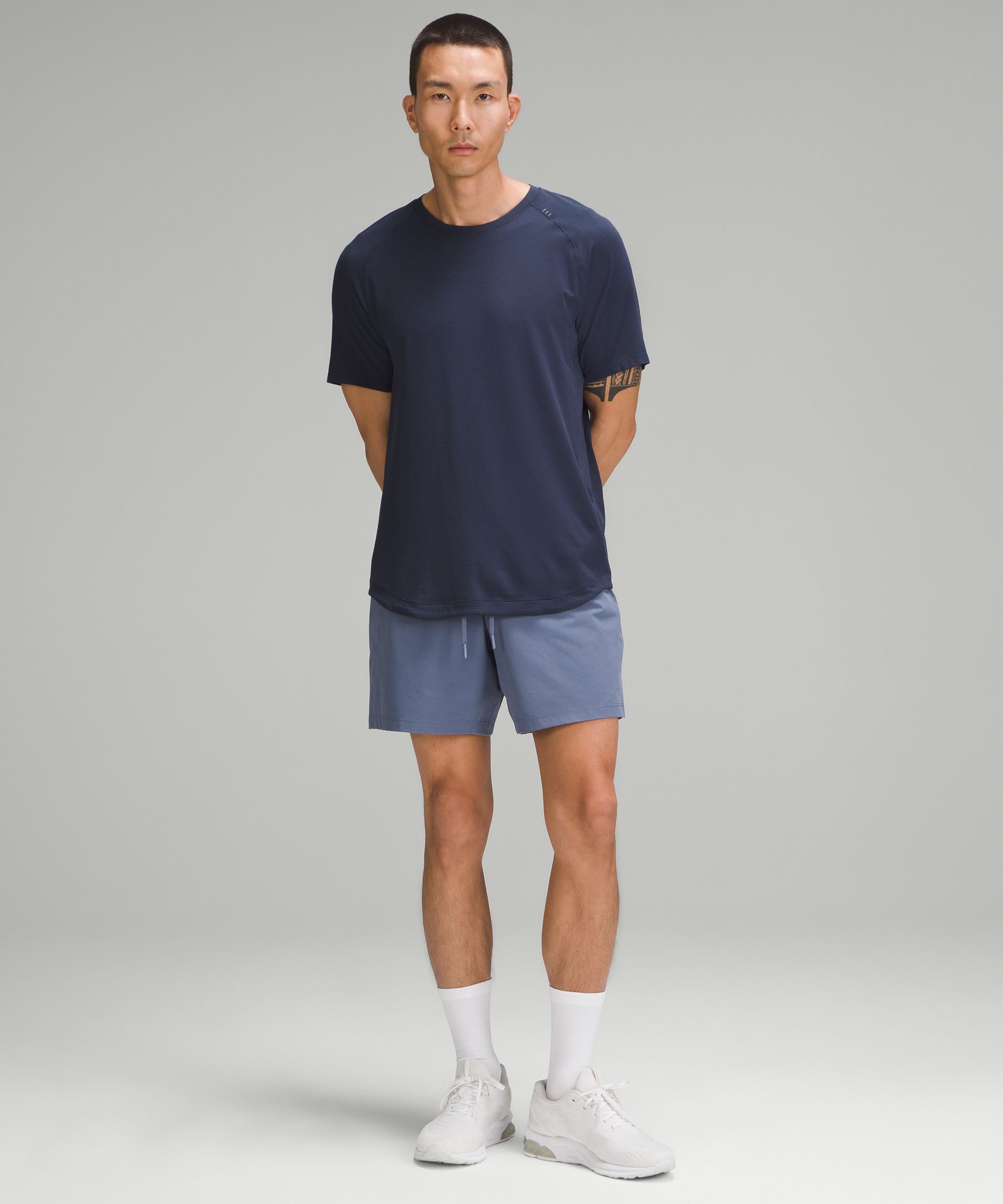 Shop Lululemon Zeroed In Linerless Shorts 7"