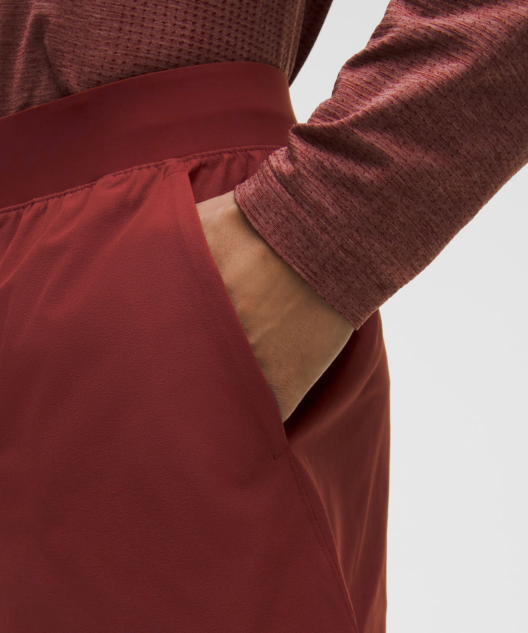 Lululemon Zeroed In Linerless Short 7" In Pink