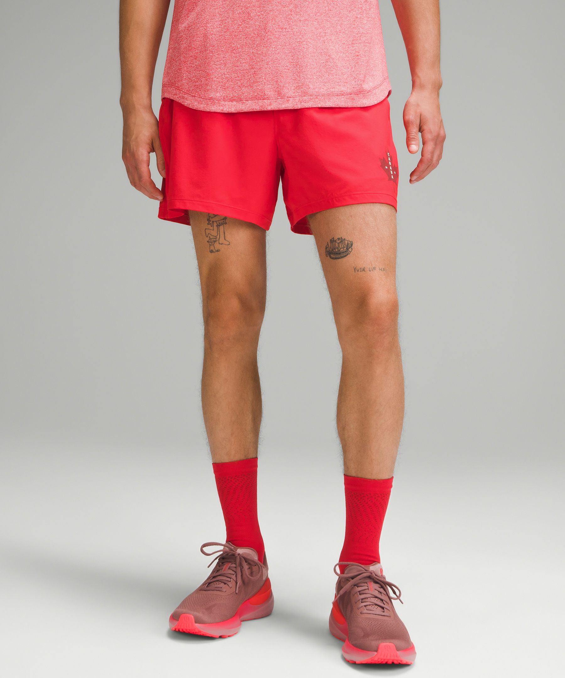 Team Canada Pace Breaker Lined Short 5" *COC Logo | Men's Shorts