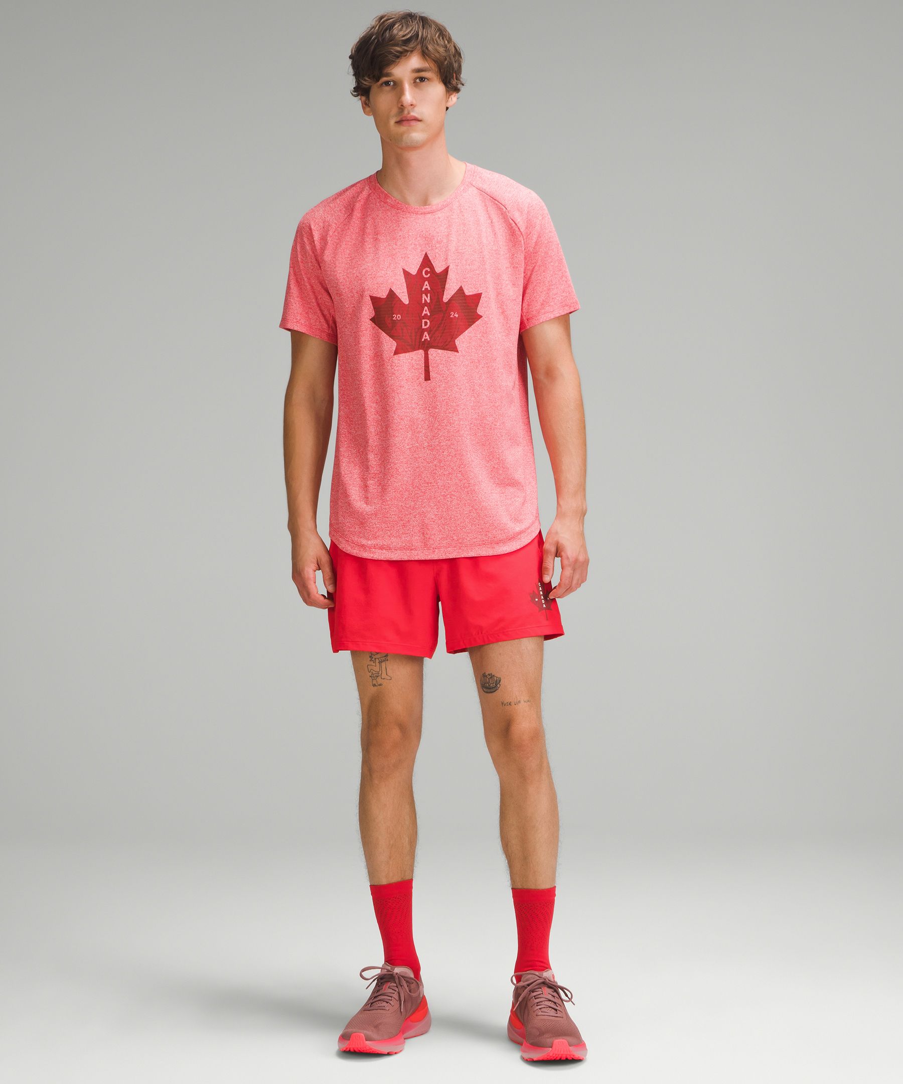 Team Canada Pace Breaker Lined Short 5" *COC Logo | Men's Shorts