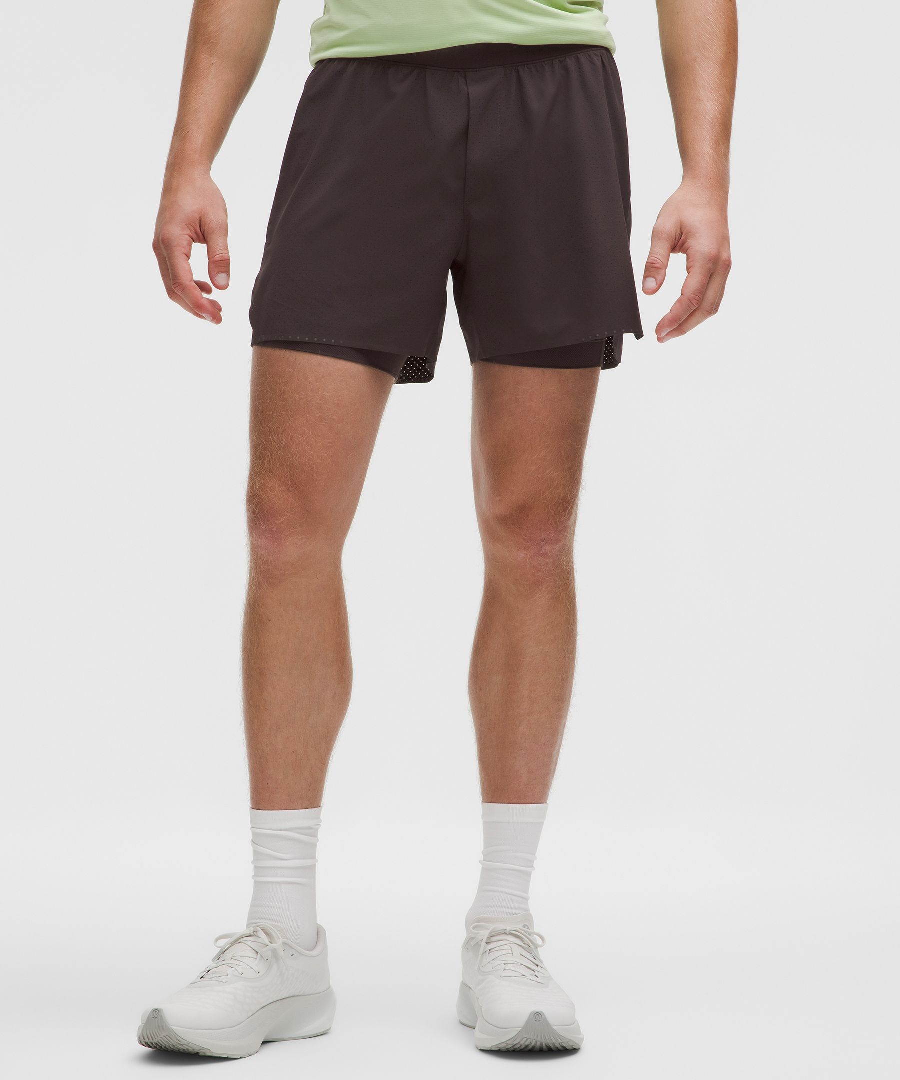 Lululemon Fast And Free Lined Running Short 5"