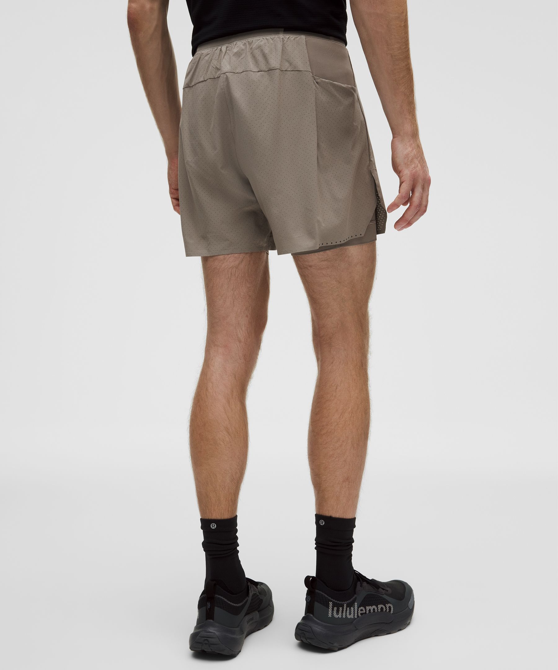 Lululemon Fast And Free Lined Running Short 5"