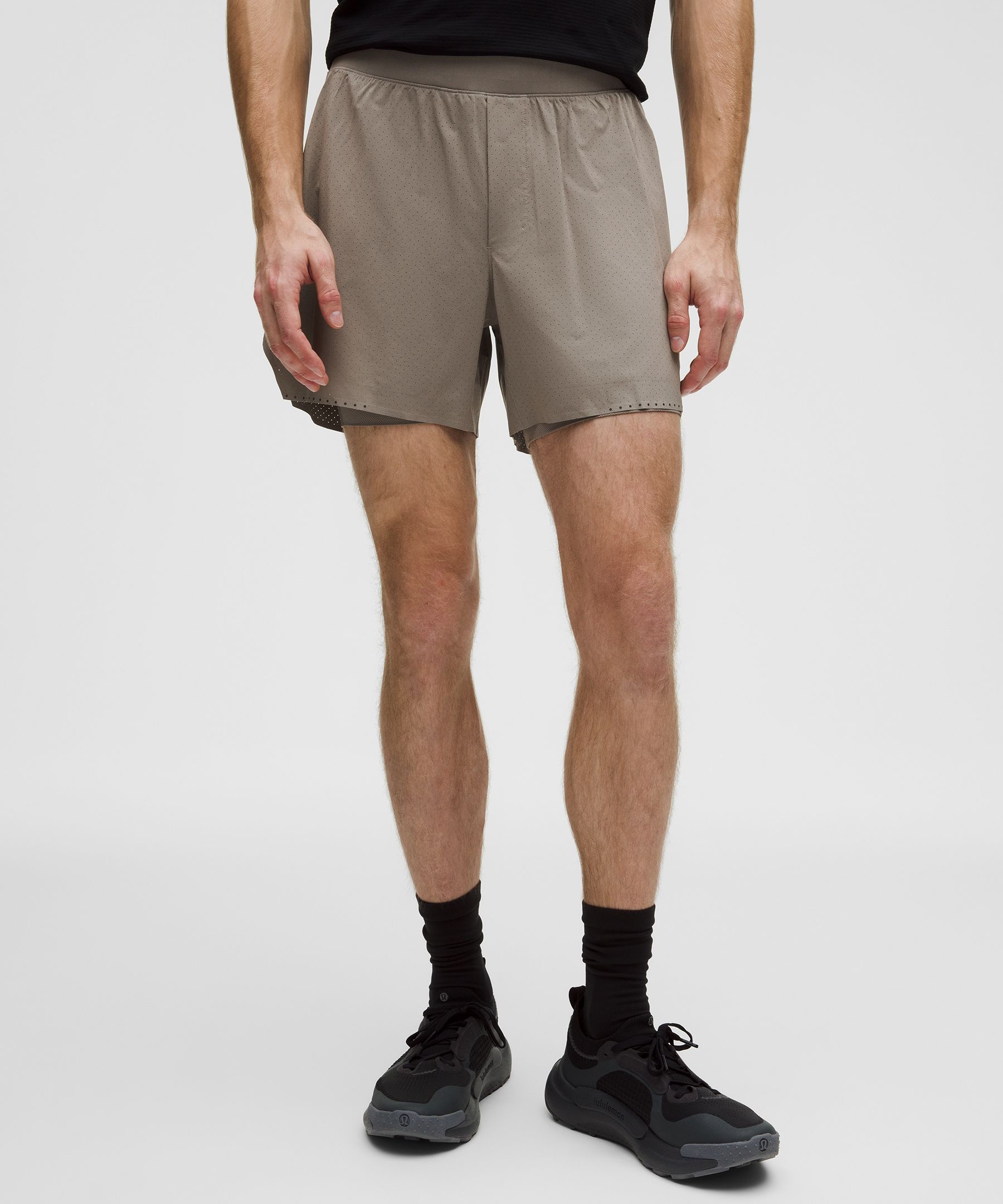 Lululemon Fast And Free Lined Running Short 5"