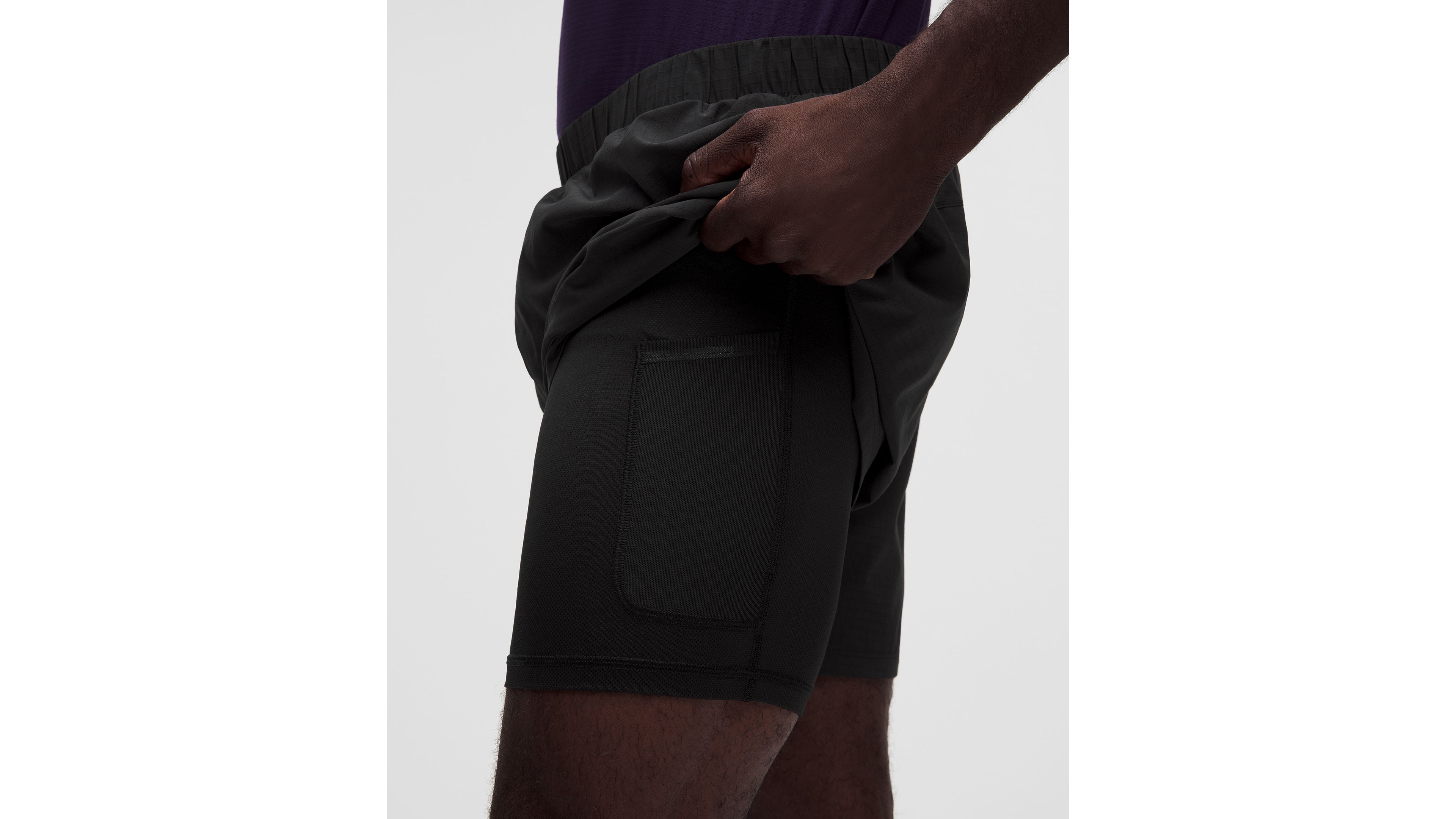 Mile Maker Ripstop Lined Short 6"