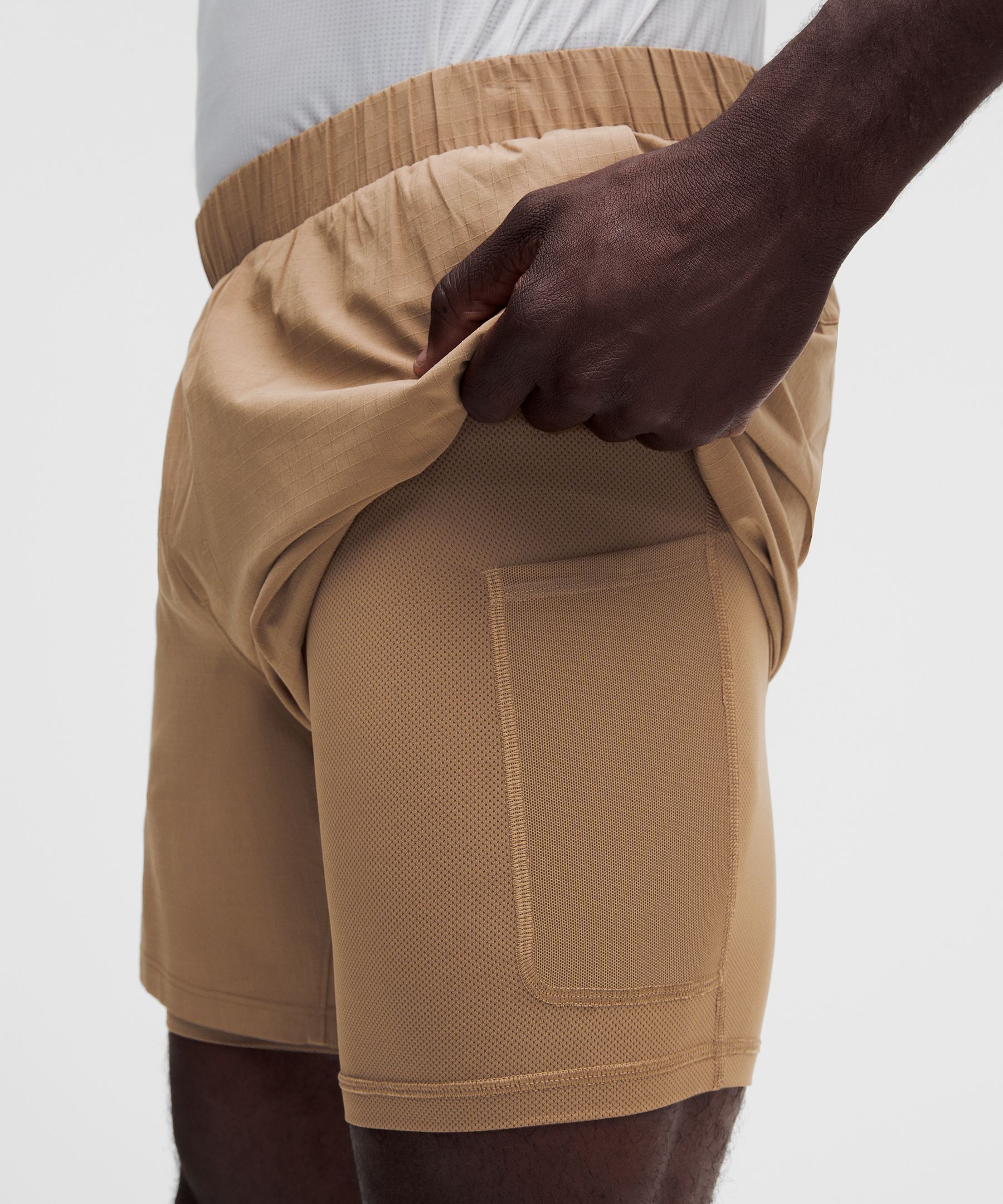 Mile Maker Ripstop Lined Short 6"