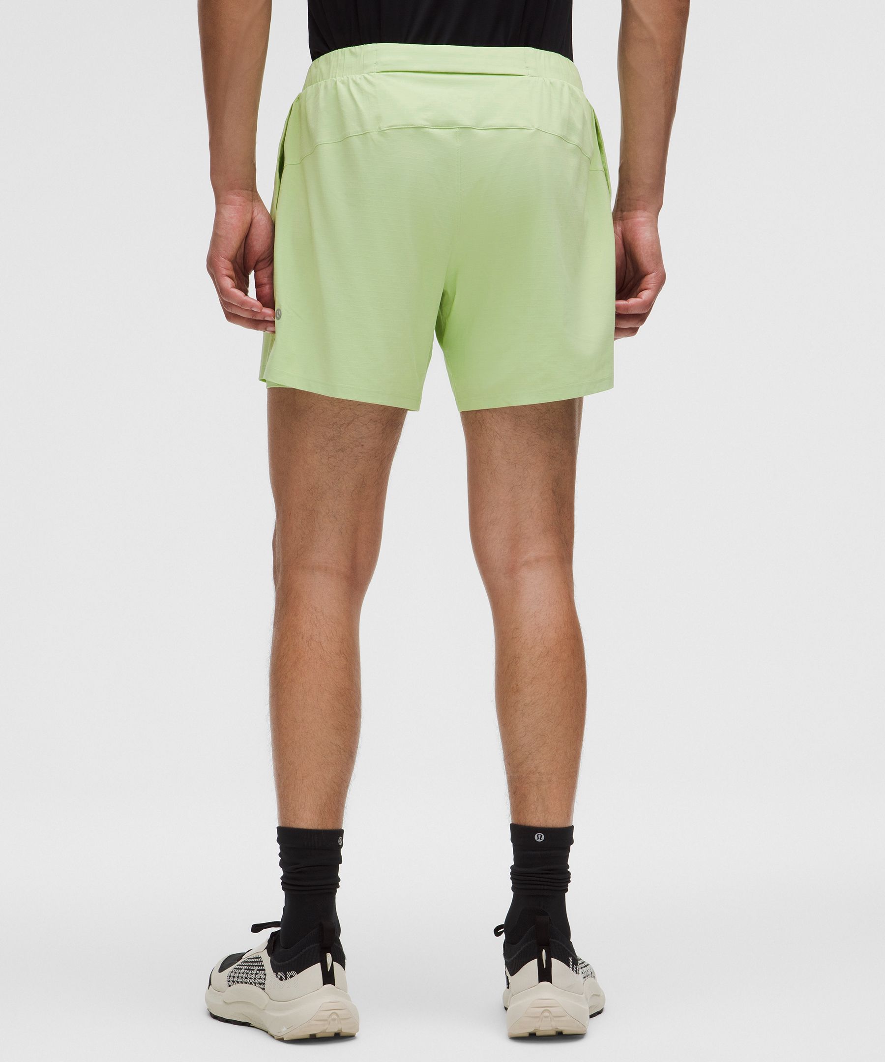 Lululemon Mile Maker Run Crew Ripstop Lined Short 6"