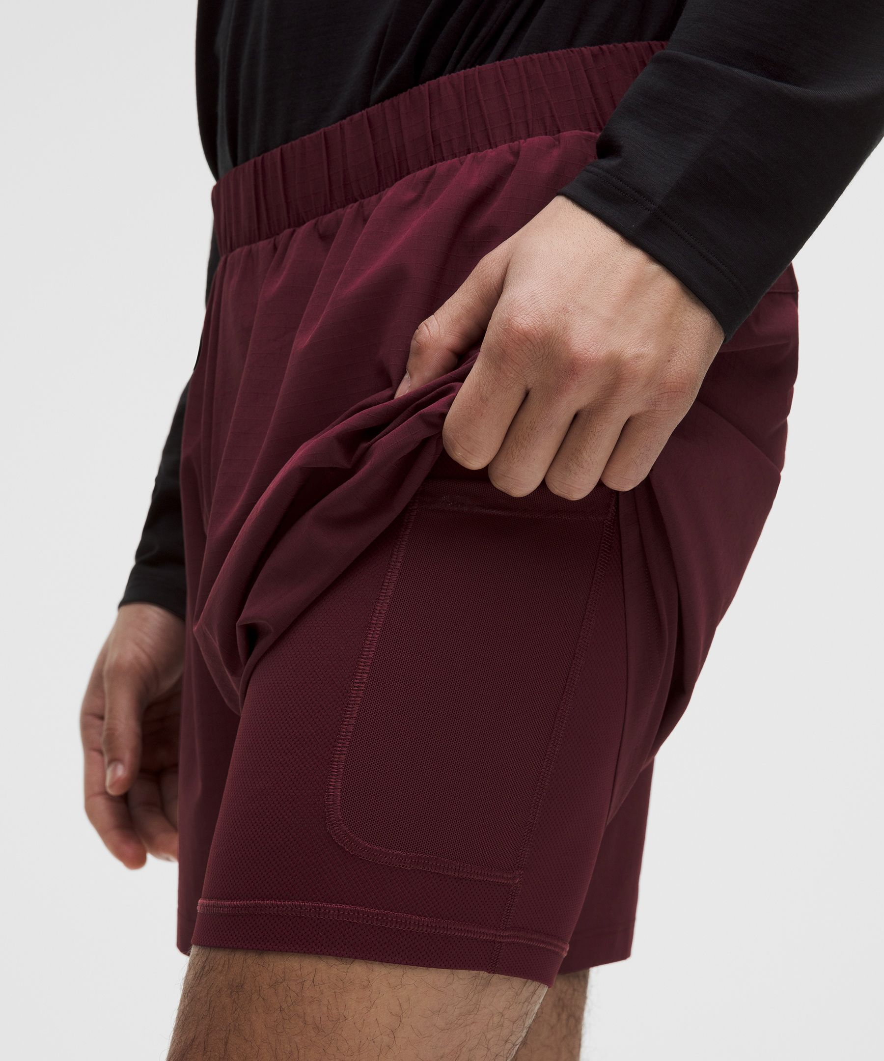 Mile Maker Ripstop Lined Short 6"