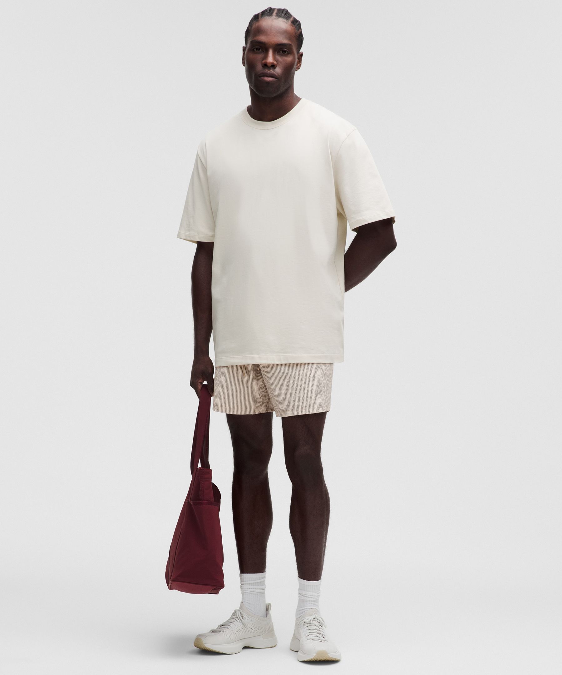 Textured Swim Short 7" 