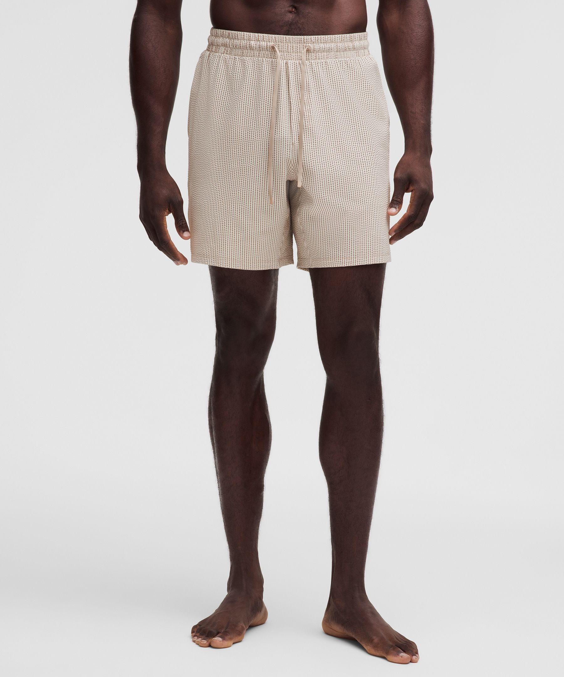 Short de bain texturé 18 cm