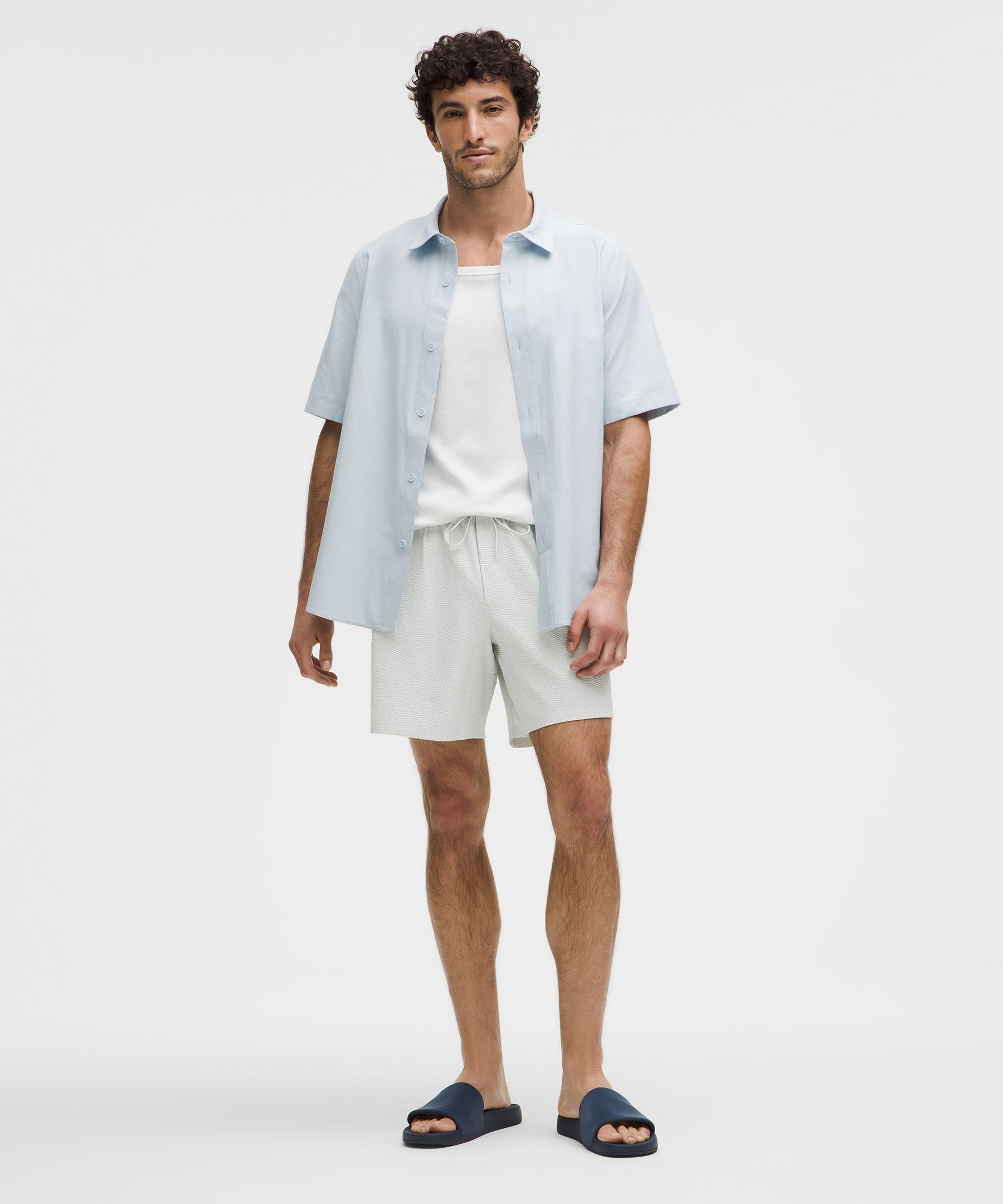 Lululemon Textured Swim Shorts 7" Linerless