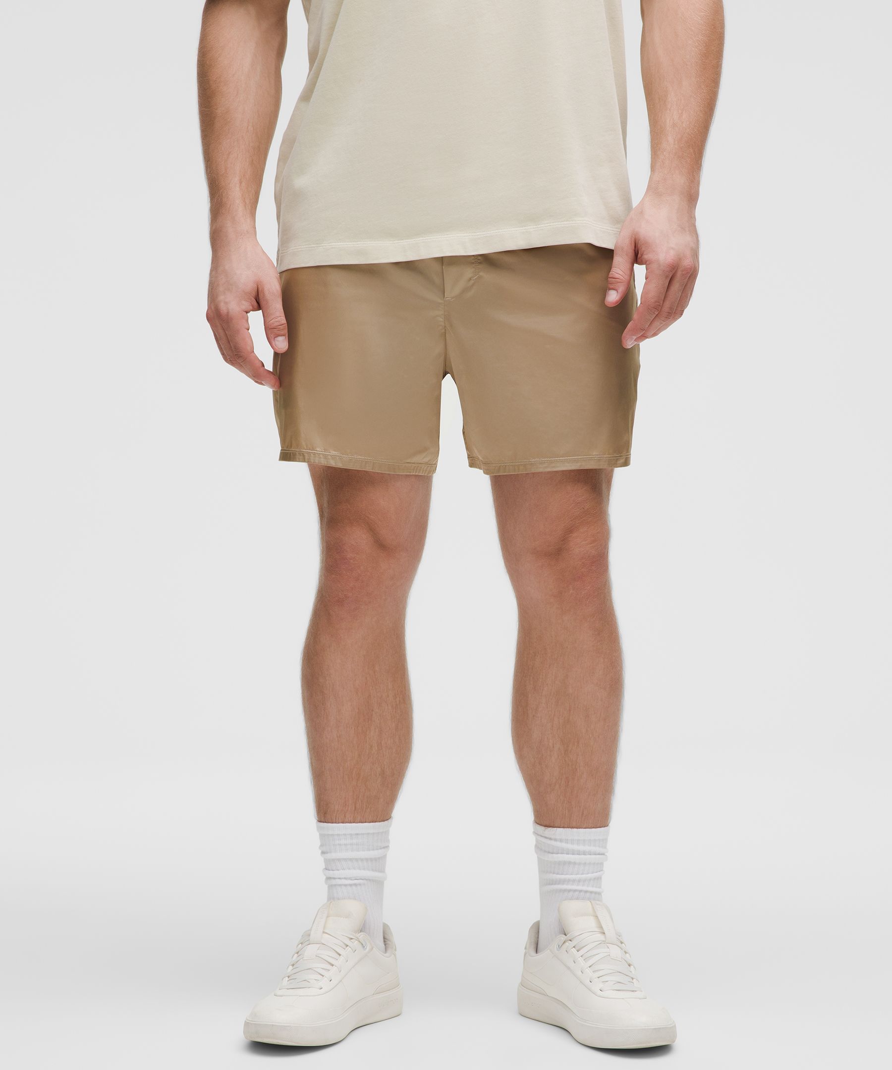 Lululemon Stretch Satin Nylon Shorts 5"