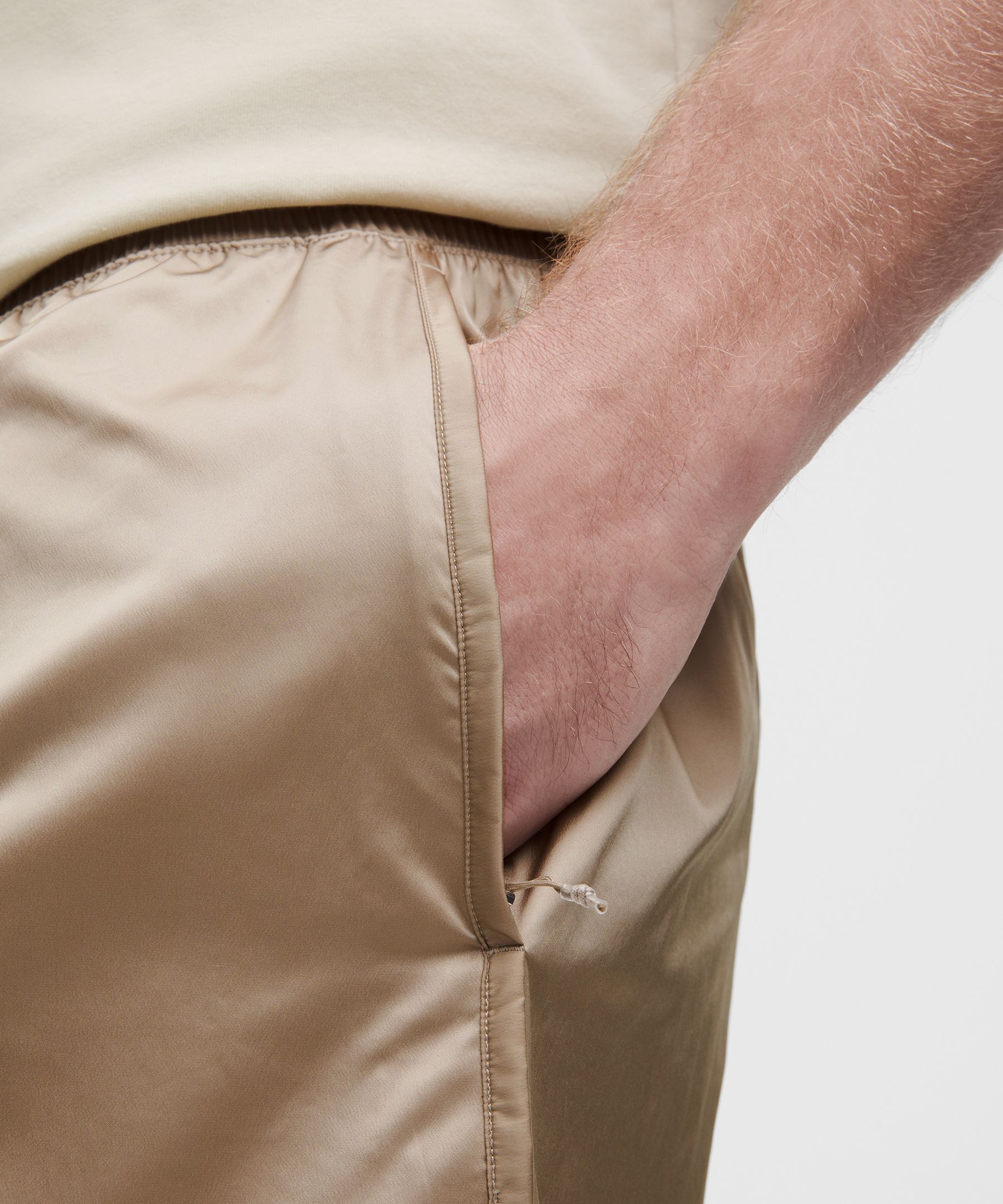 Lululemon Stretch Satin Nylon Shorts 5"