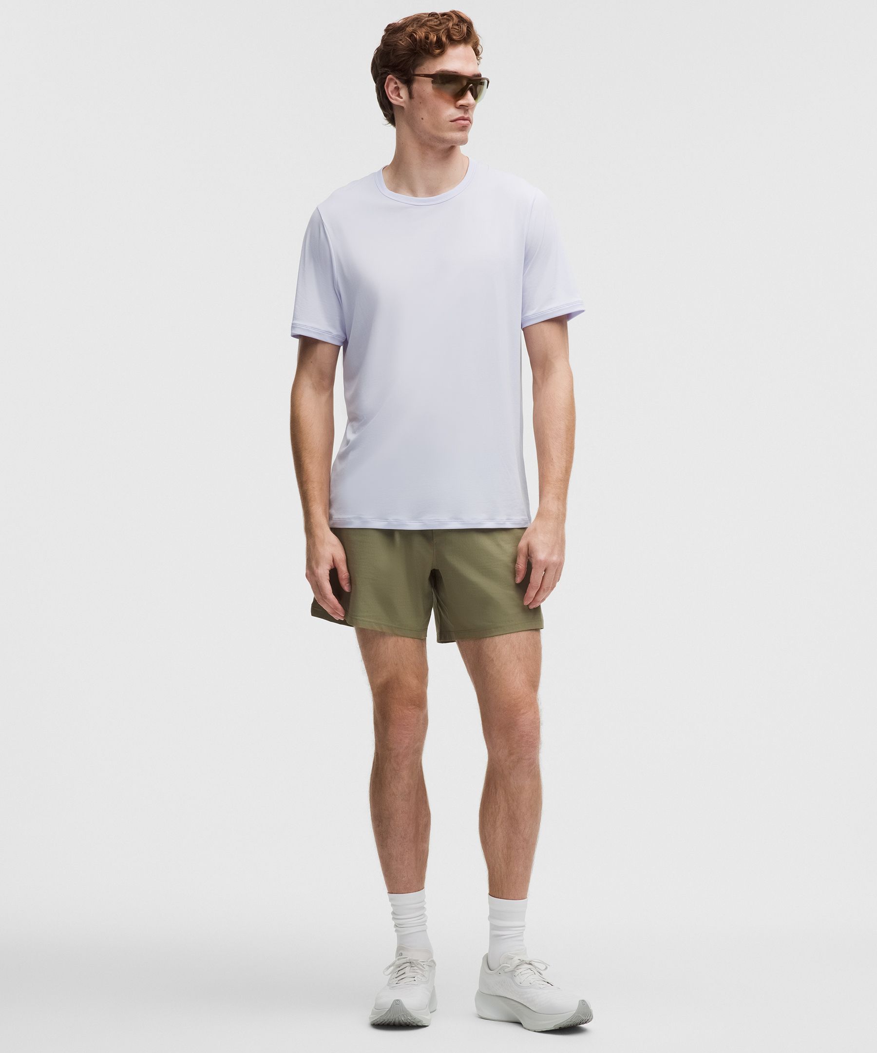 Lululemon Mile Maker Run Crew Ripstop Linerless Short 6"