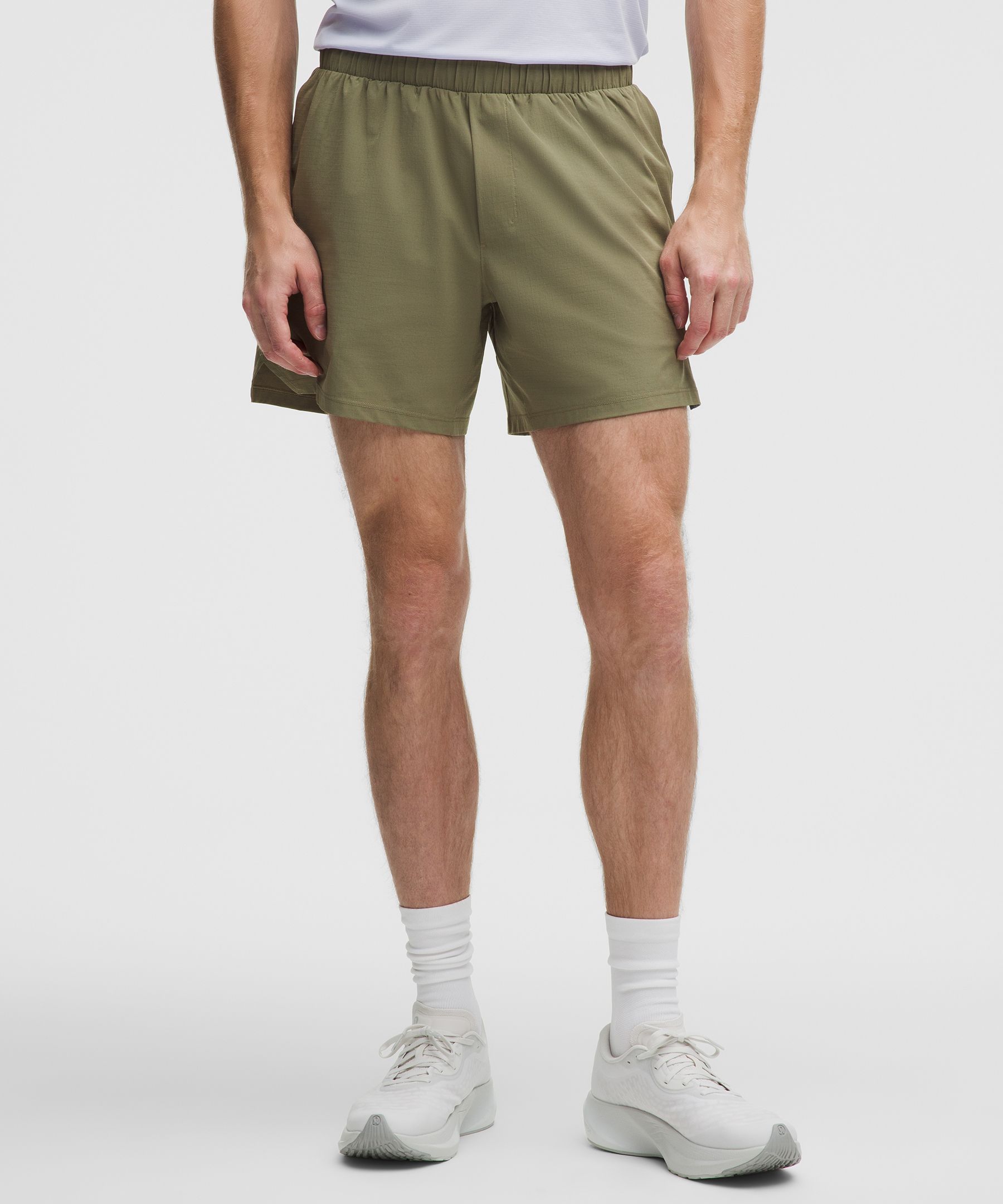 Lululemon Mile Maker Run Crew Ripstop Linerless Short 6"