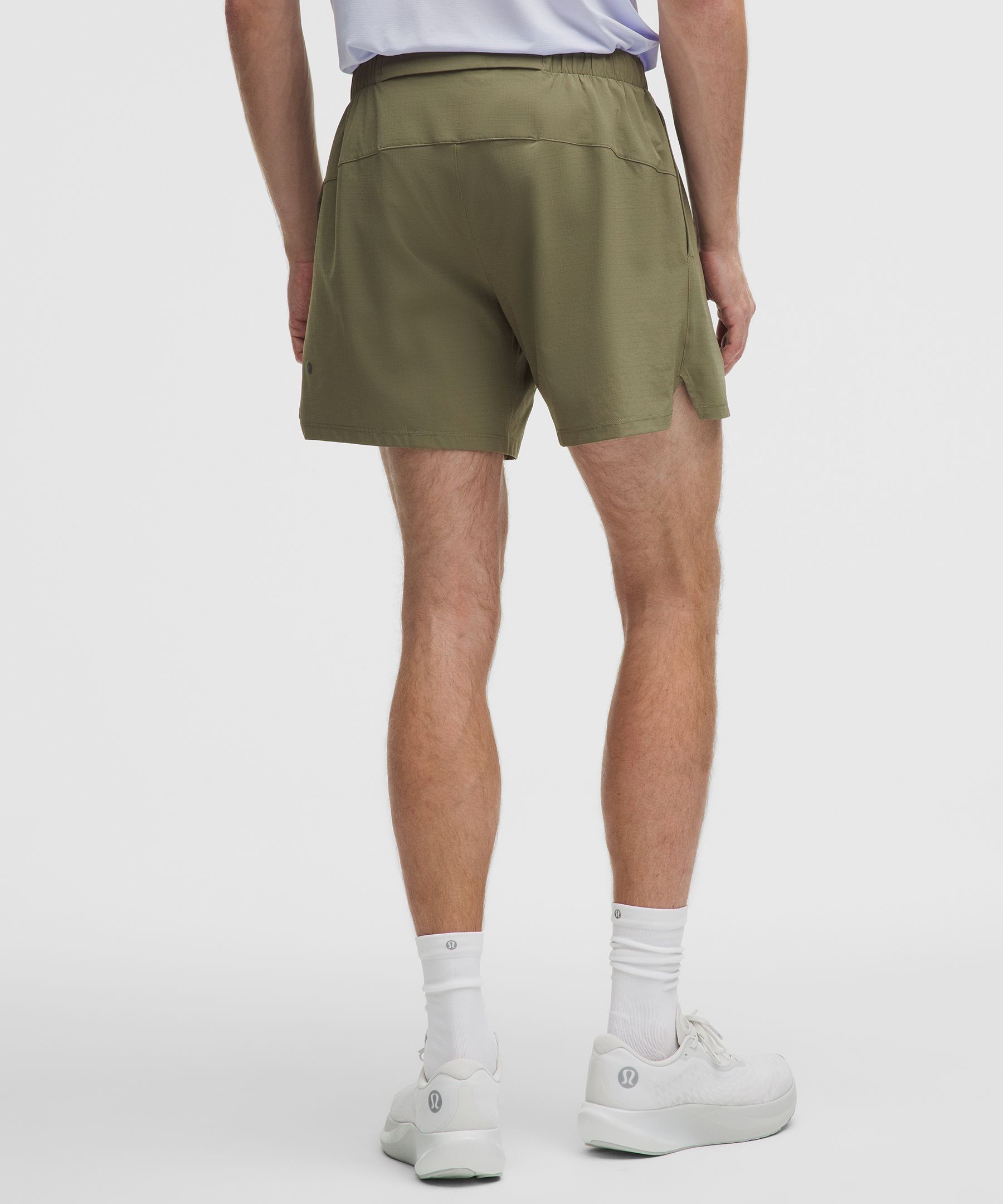 Lululemon Mile Maker Run Crew Ripstop Linerless Short 6"