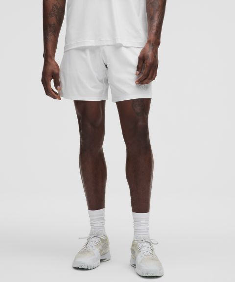 Мужские теннисные шорты Lululemon Striped Mesh 7