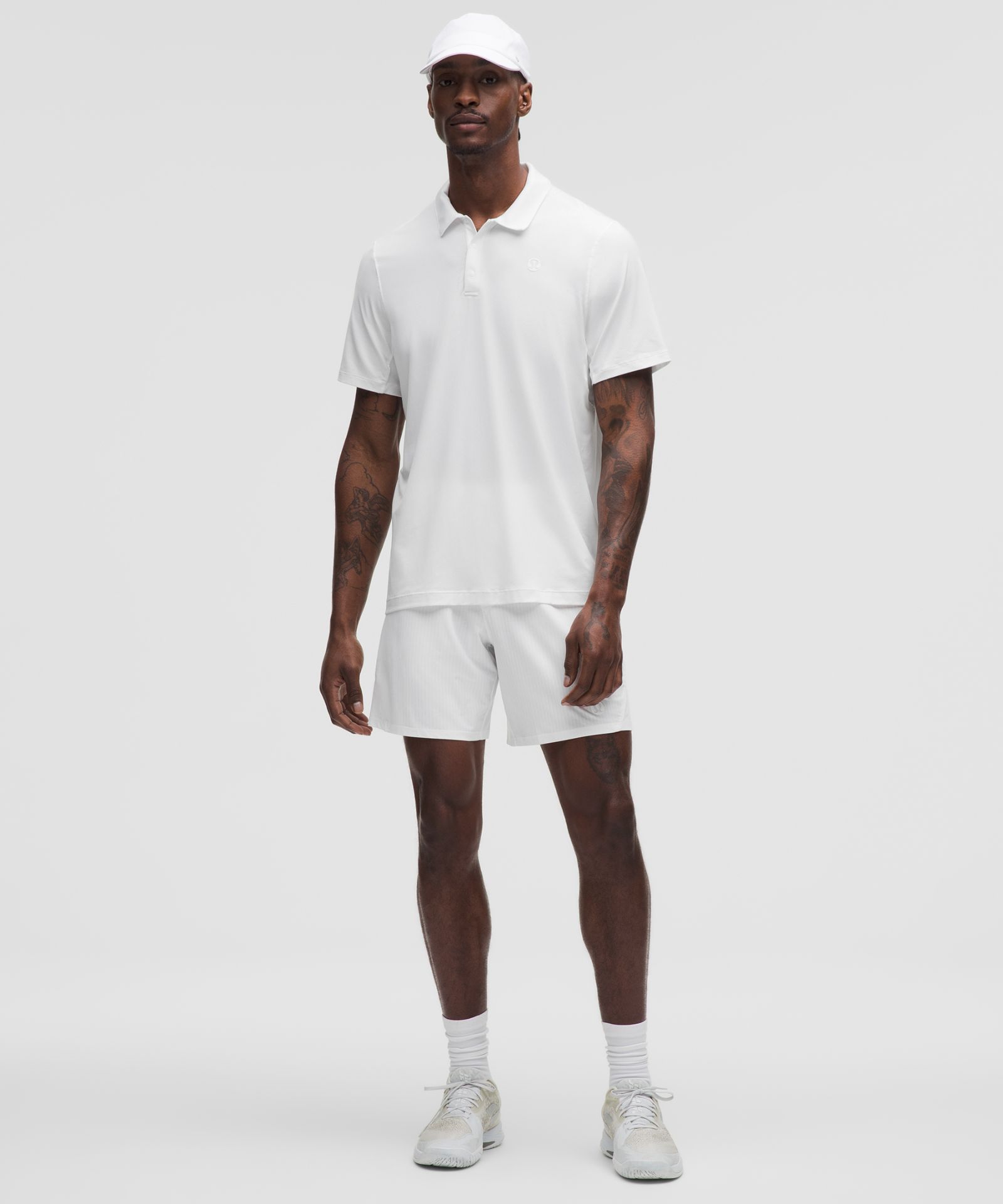 Мужские теннисные шорты Lululemon Striped Mesh 7 — фото 2