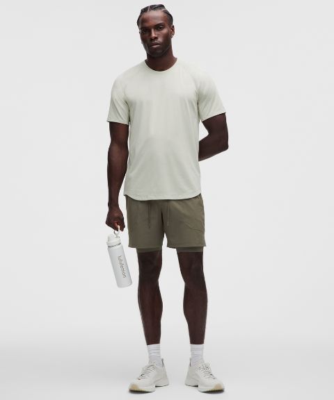 Мужские шорты Lululemon License to Train с подкладкой