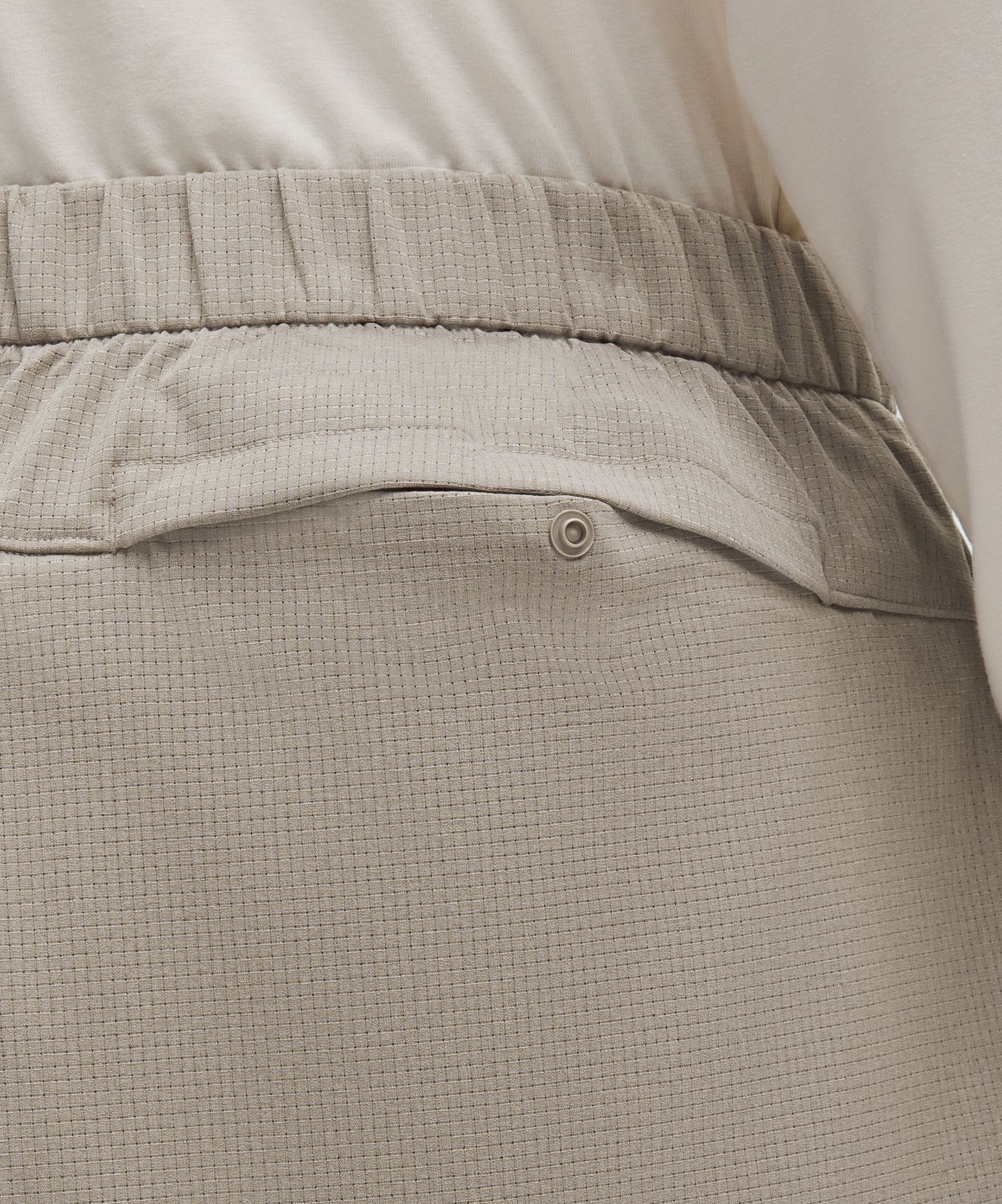 Lululemon Abc Wovenair Pull-on Short 7" In Neutral