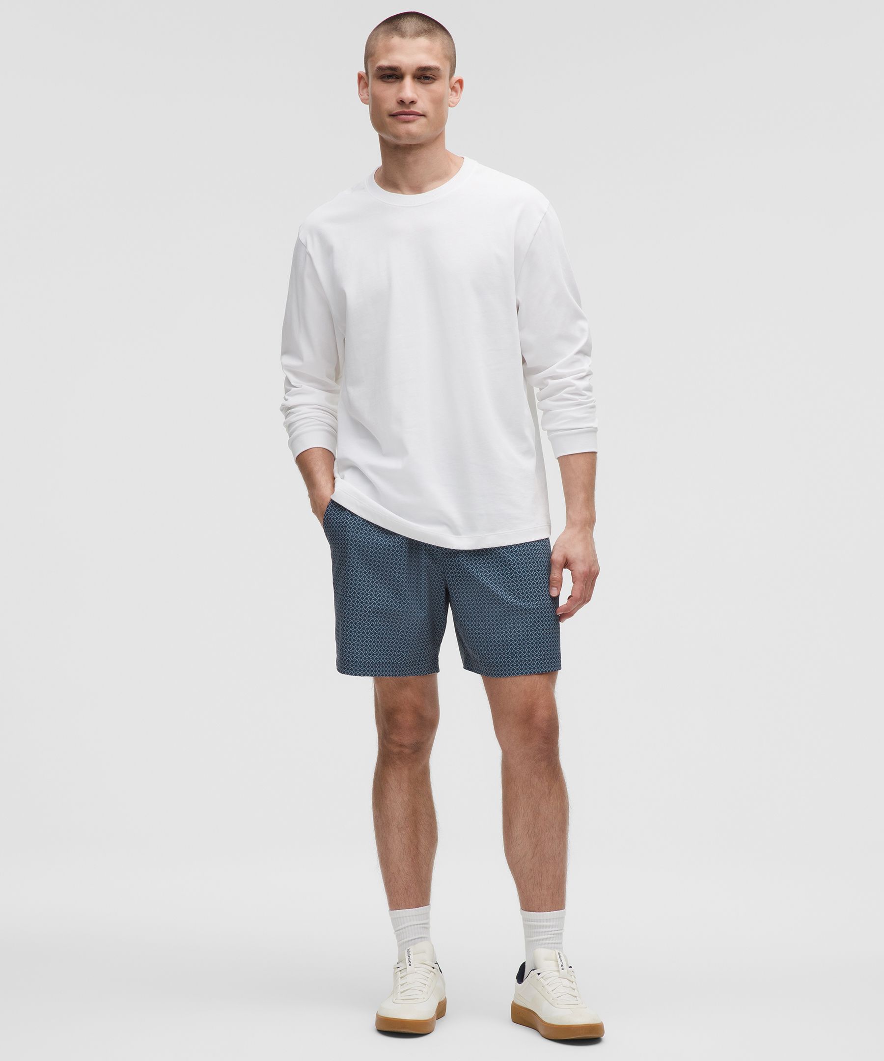 Lululemon Abc Wovenair Pull-on Short 7"