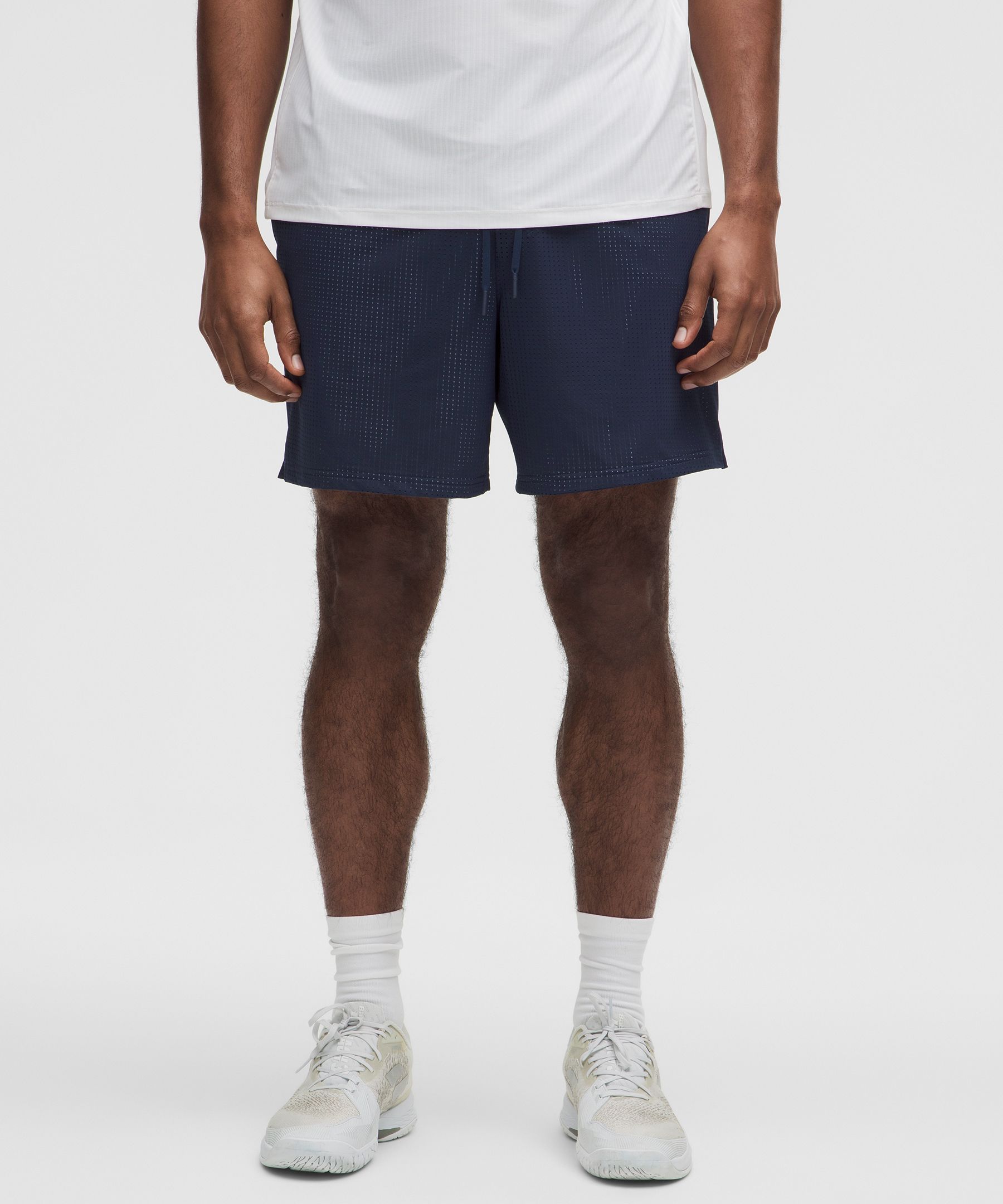 LULULEMON MESH COURT SHORTS 7"