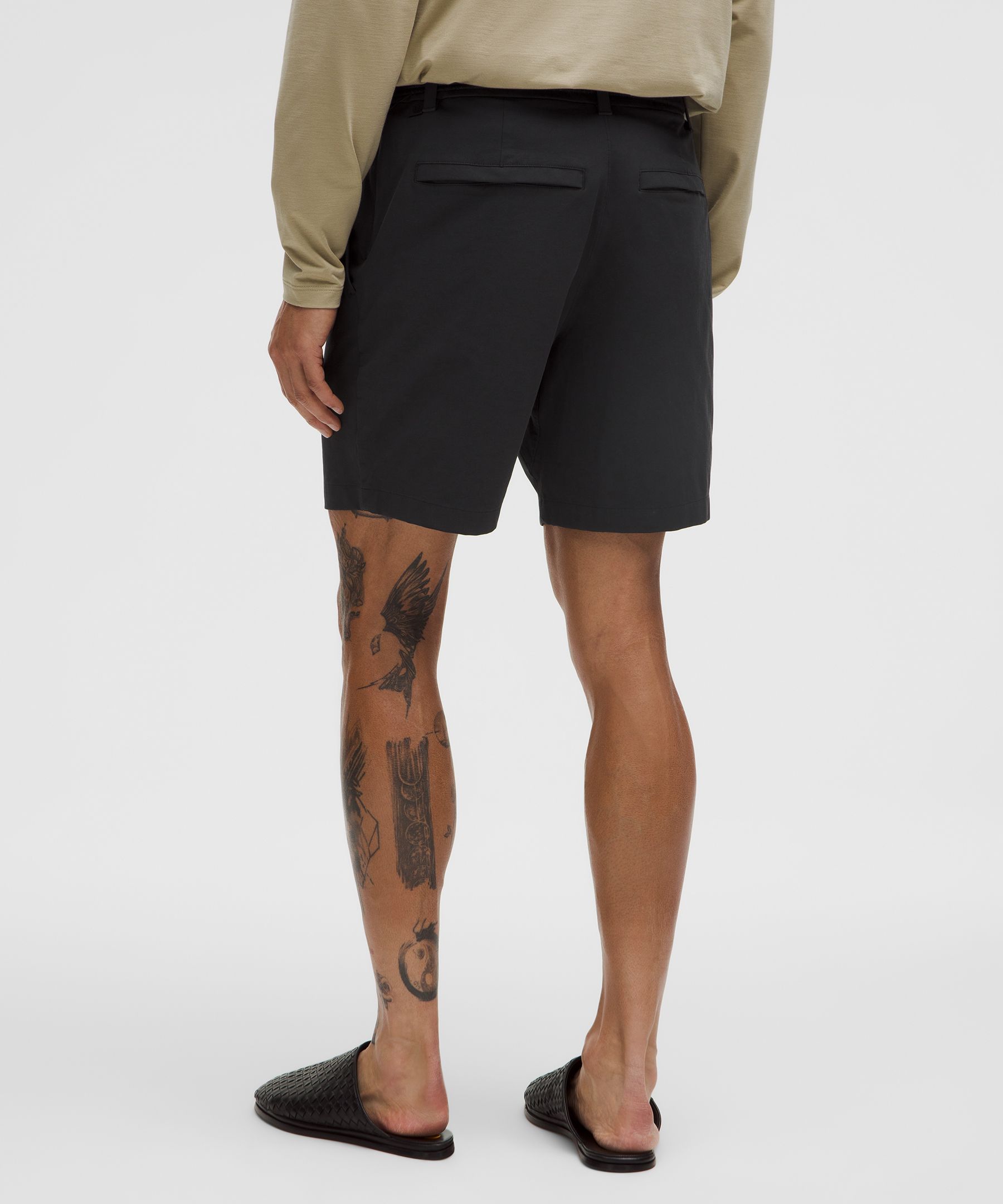 Shop Lululemon Abc Classic-fit Short 7" Stretch Cotton Versatwill