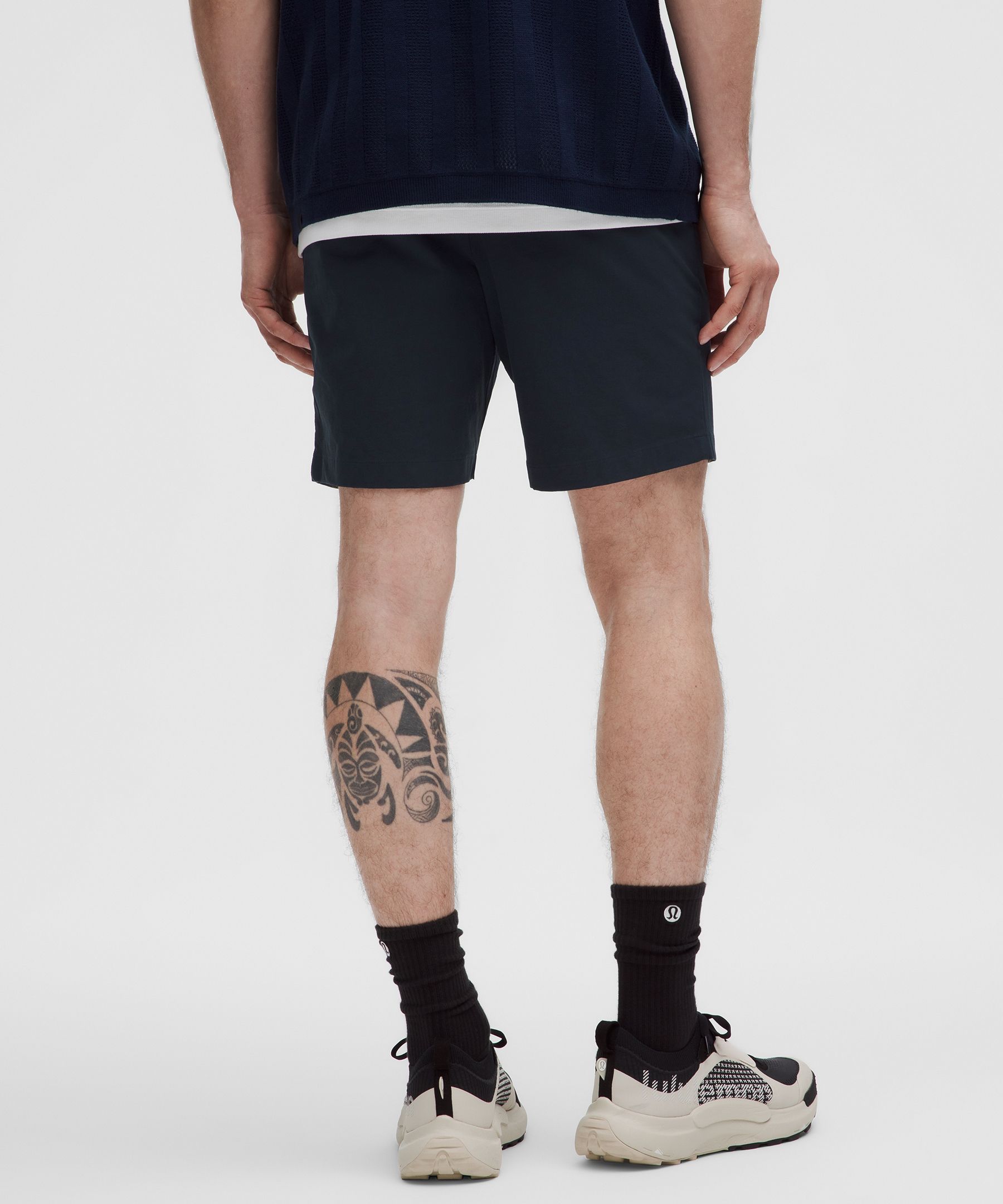 Lululemon Abc Classic-fit Shorts 7" Stretch Cotton Versatwill