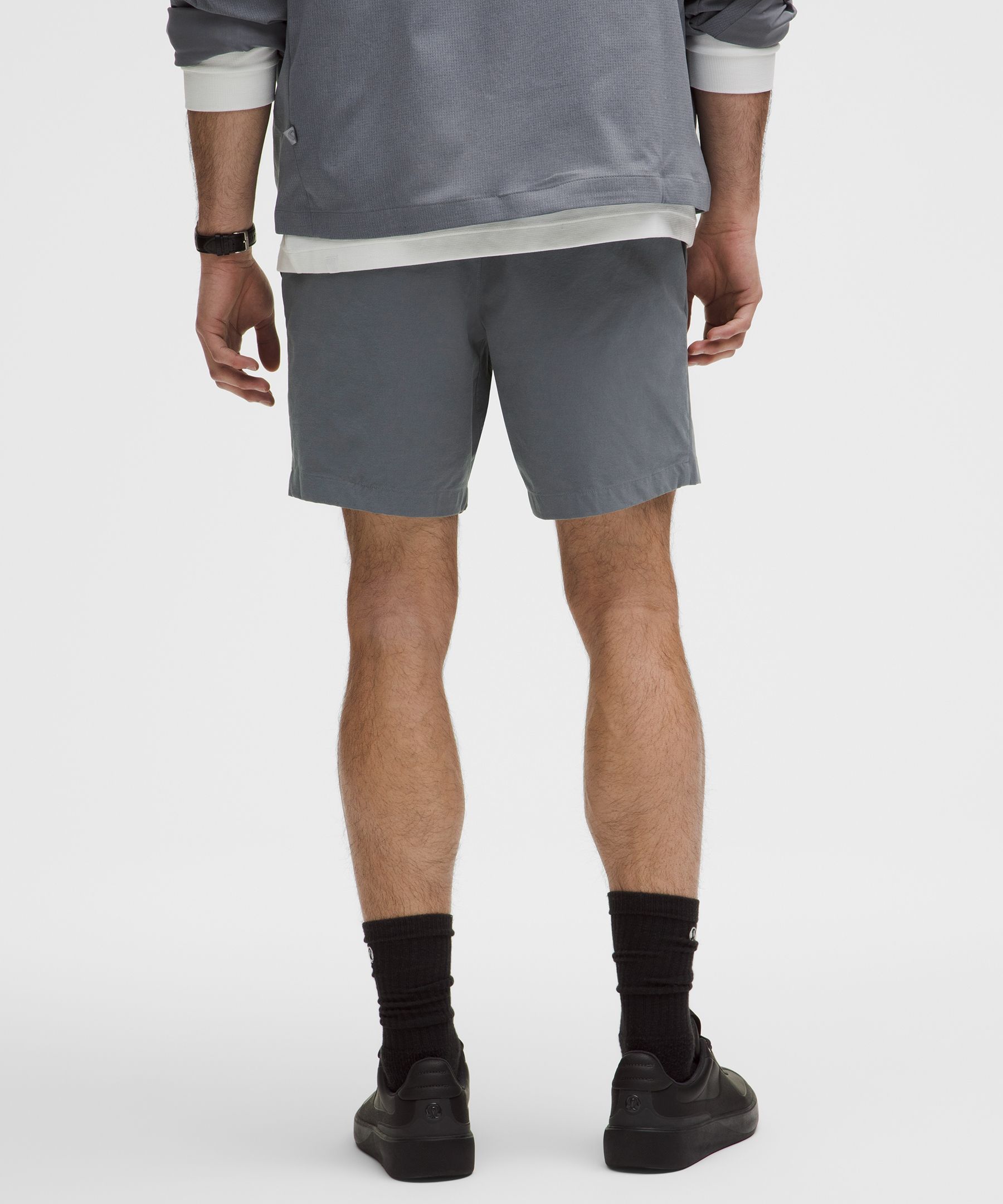 Shop Lululemon Abc Classic-fit Short 7" Stretch Cotton Versatwill