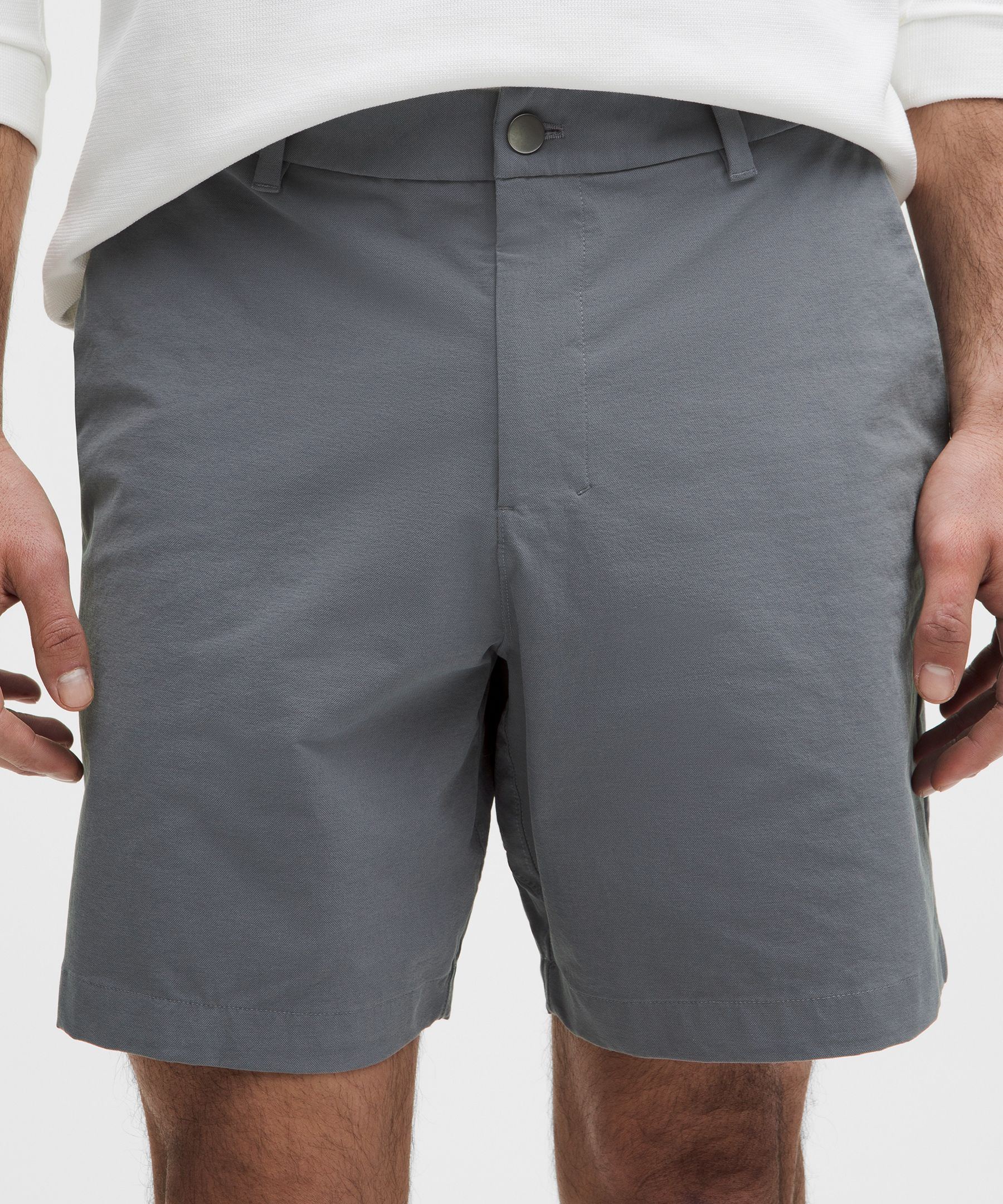 Shop Lululemon Abc Classic-fit Short 7" Stretch Cotton Versatwill