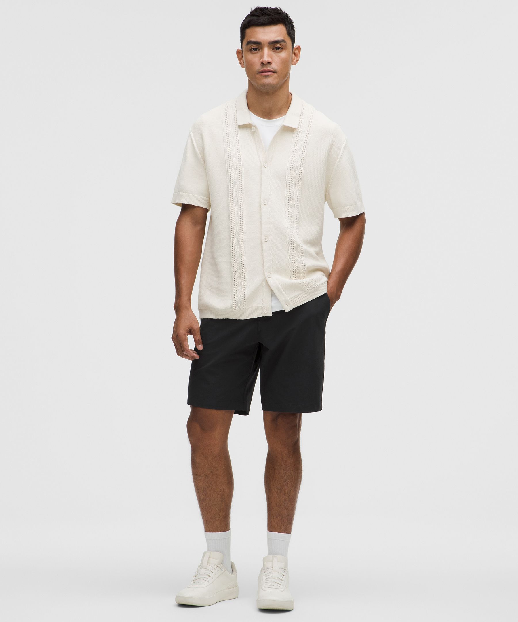 Lululemon Abc Classic-fit Short 9" Stretch Cotton Versatwill