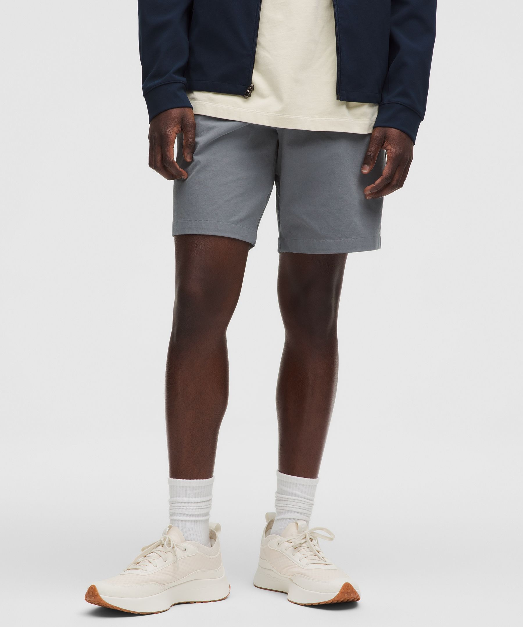 Shop Lululemon Abc Classic-fit Short 9" Stretch Cotton Versatwill