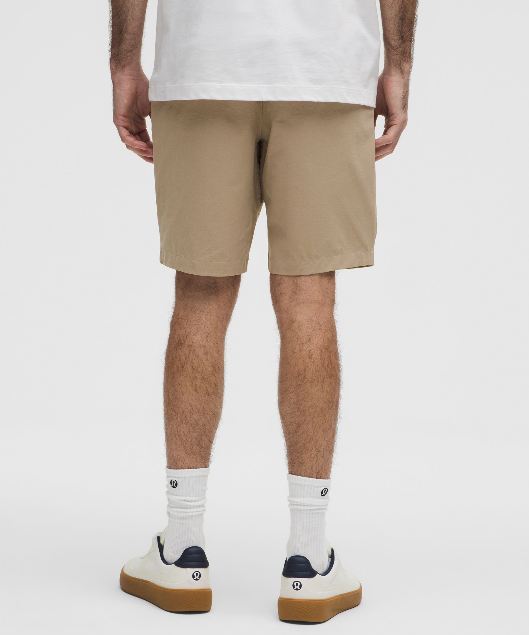 Shop Lululemon Abc Classic-fit Short 9" Stretch Cotton Versatwill